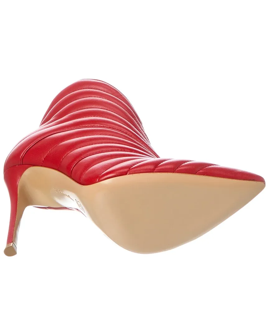 Gianvito Rossi Eiko 105 Leather Bootie