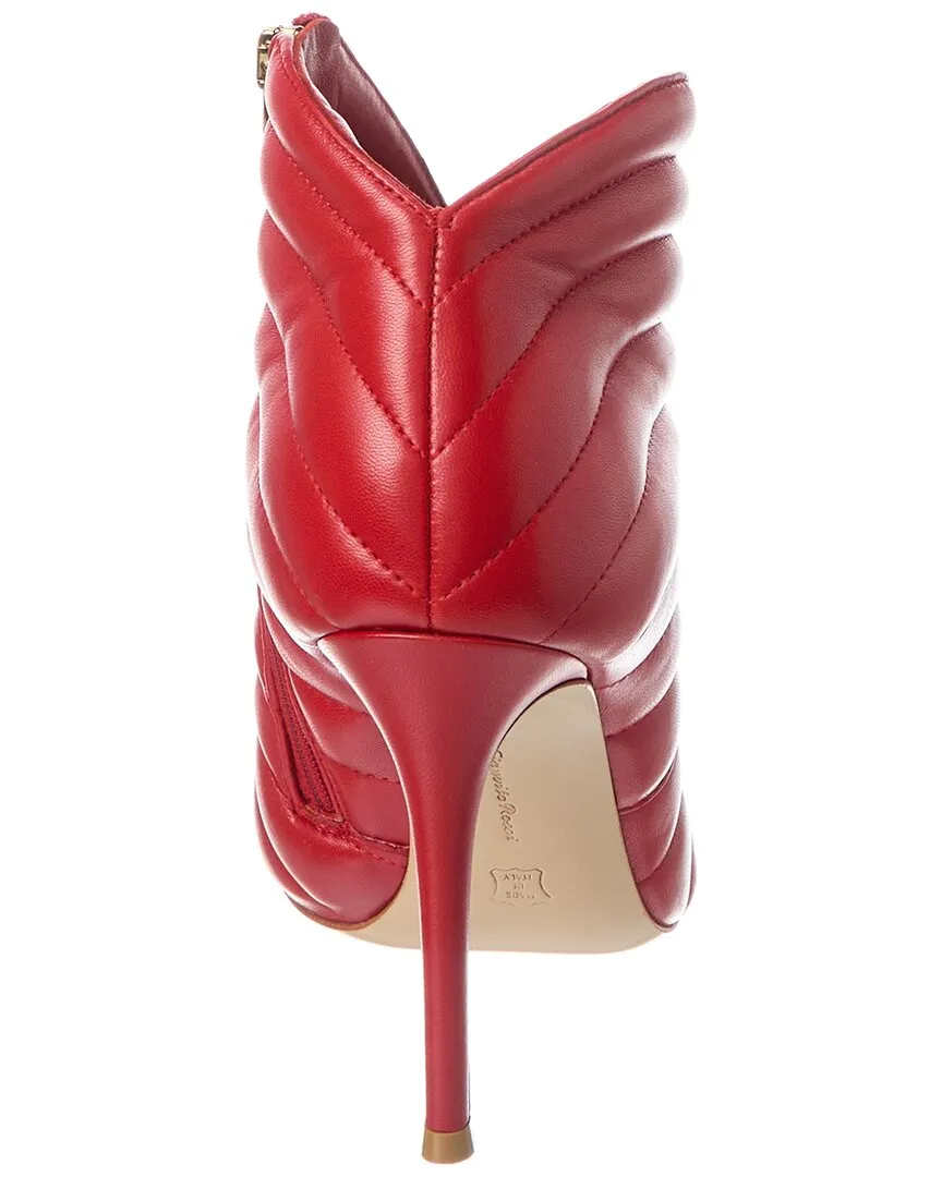 Gianvito Rossi Eiko 105 Leather Bootie