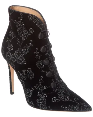 Gianvito Rossi Empress 150 Velvet Bootie