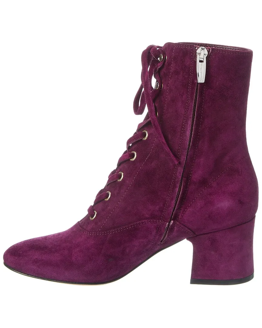 Gianvito Rossi Mackay 60 Suede Bootie