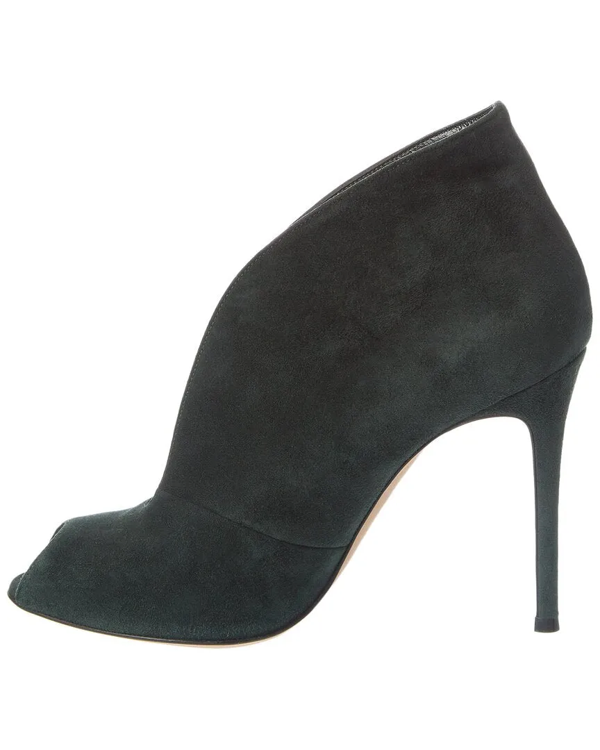 Gianvito Rossi Vamp 150 Suede Bootie