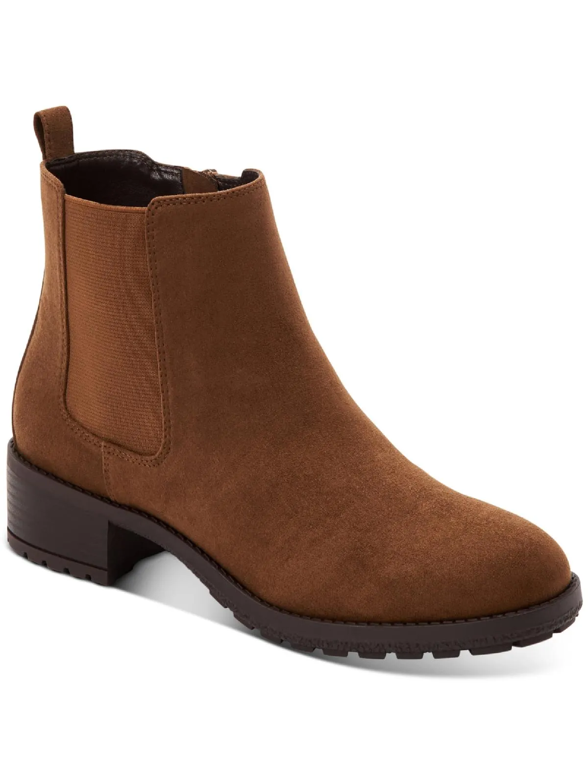 Gladyy Womens Faux Suede Ankle Ankle Boots