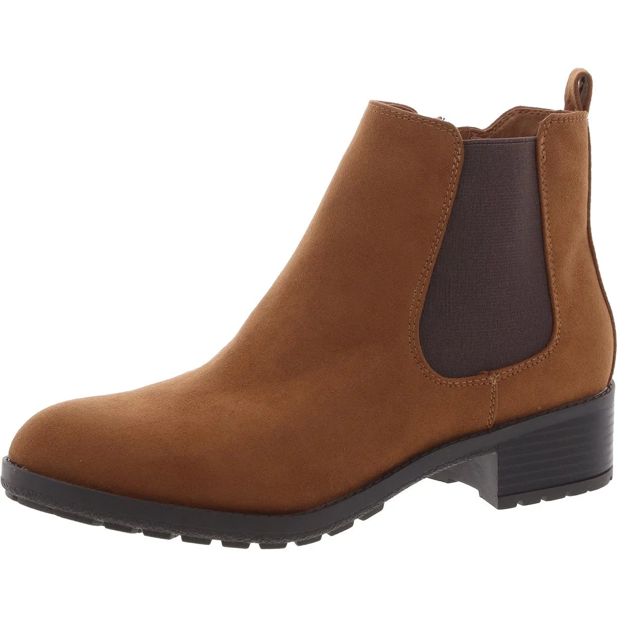 Gladyy Womens Faux Suede Ankle Ankle Boots