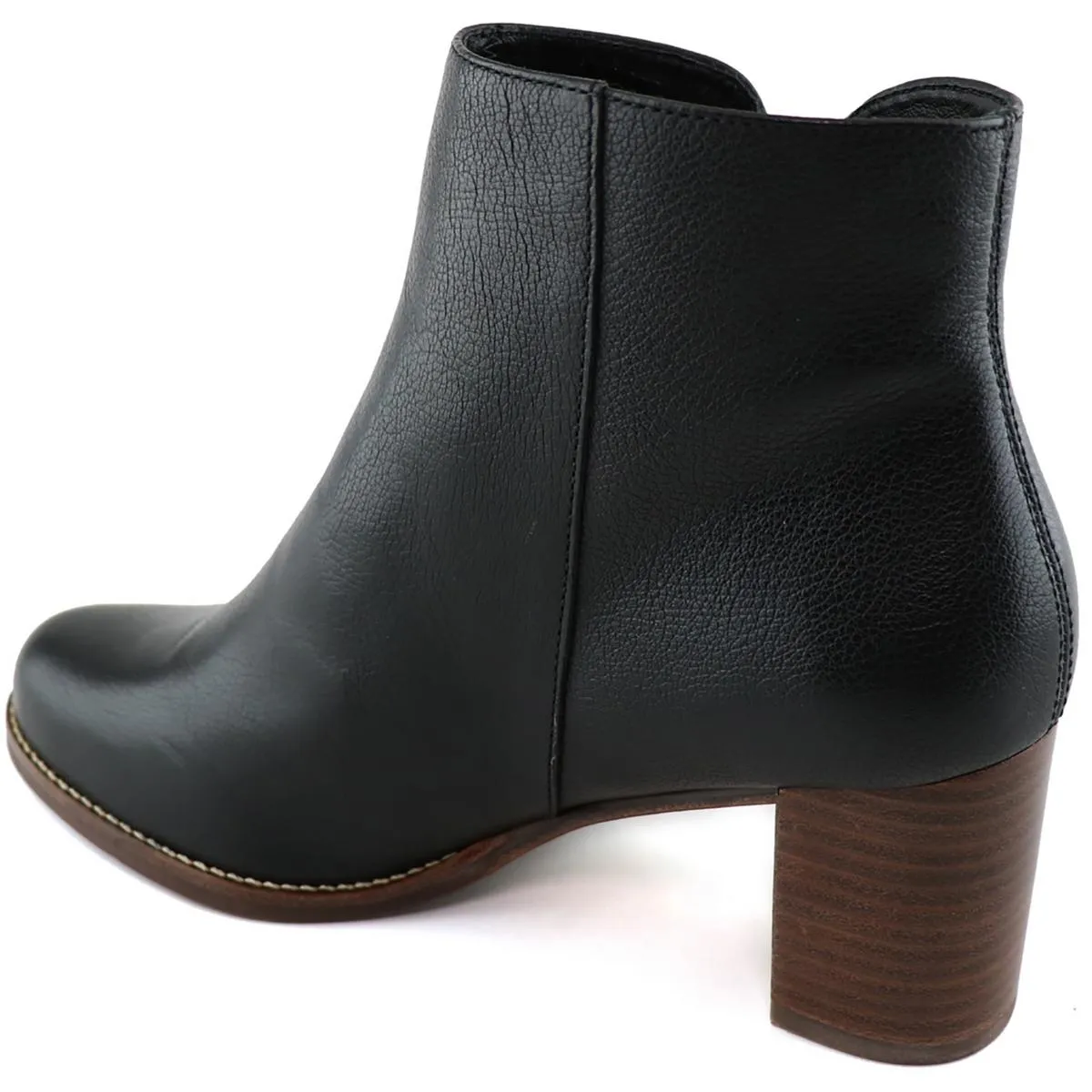 Grand Central Womens Pointed Toe Block Heel Booties