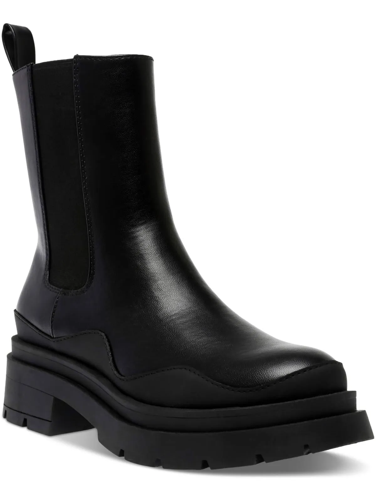 Grayce  Womens Lug Sole Leather Booties