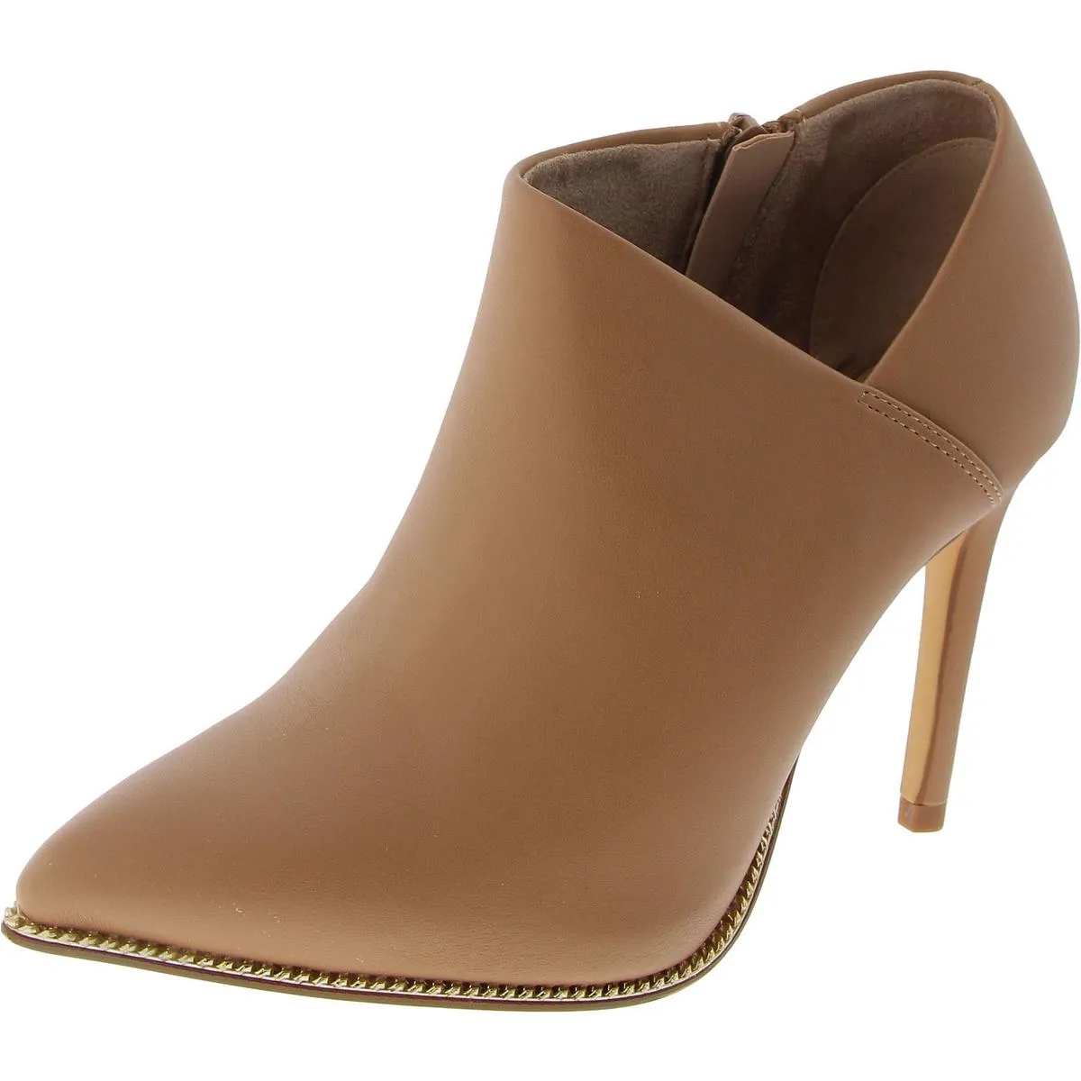 Hadix Womens Faux leather Side Zip Ankle Boots