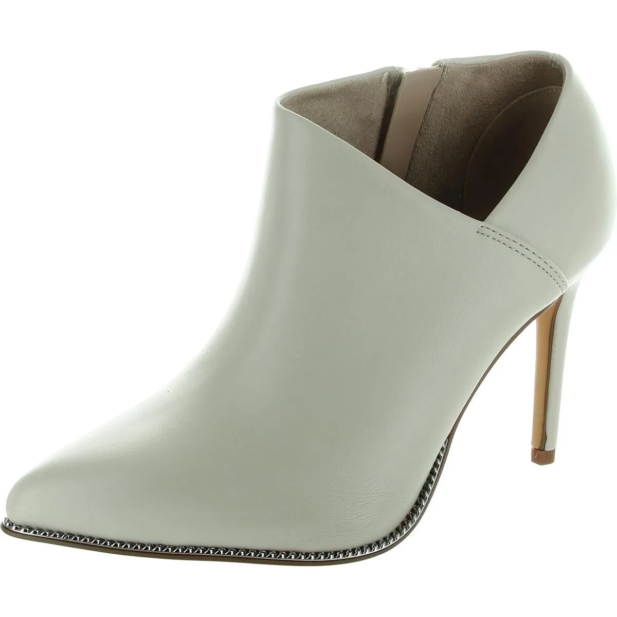 Hadix Womens Faux leather Side Zip Ankle Boots