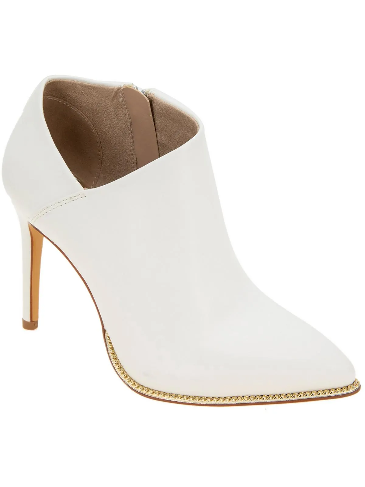 Hadix Womens Faux leather Side Zip Ankle Boots