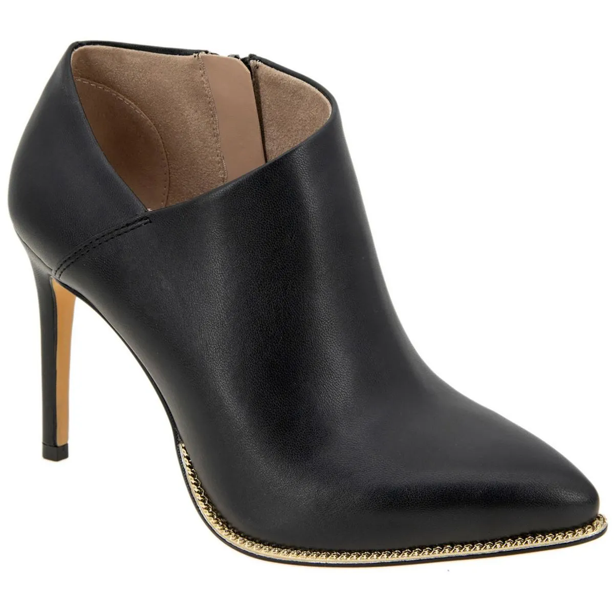 Hadix Womens Faux leather Side Zip Ankle Boots