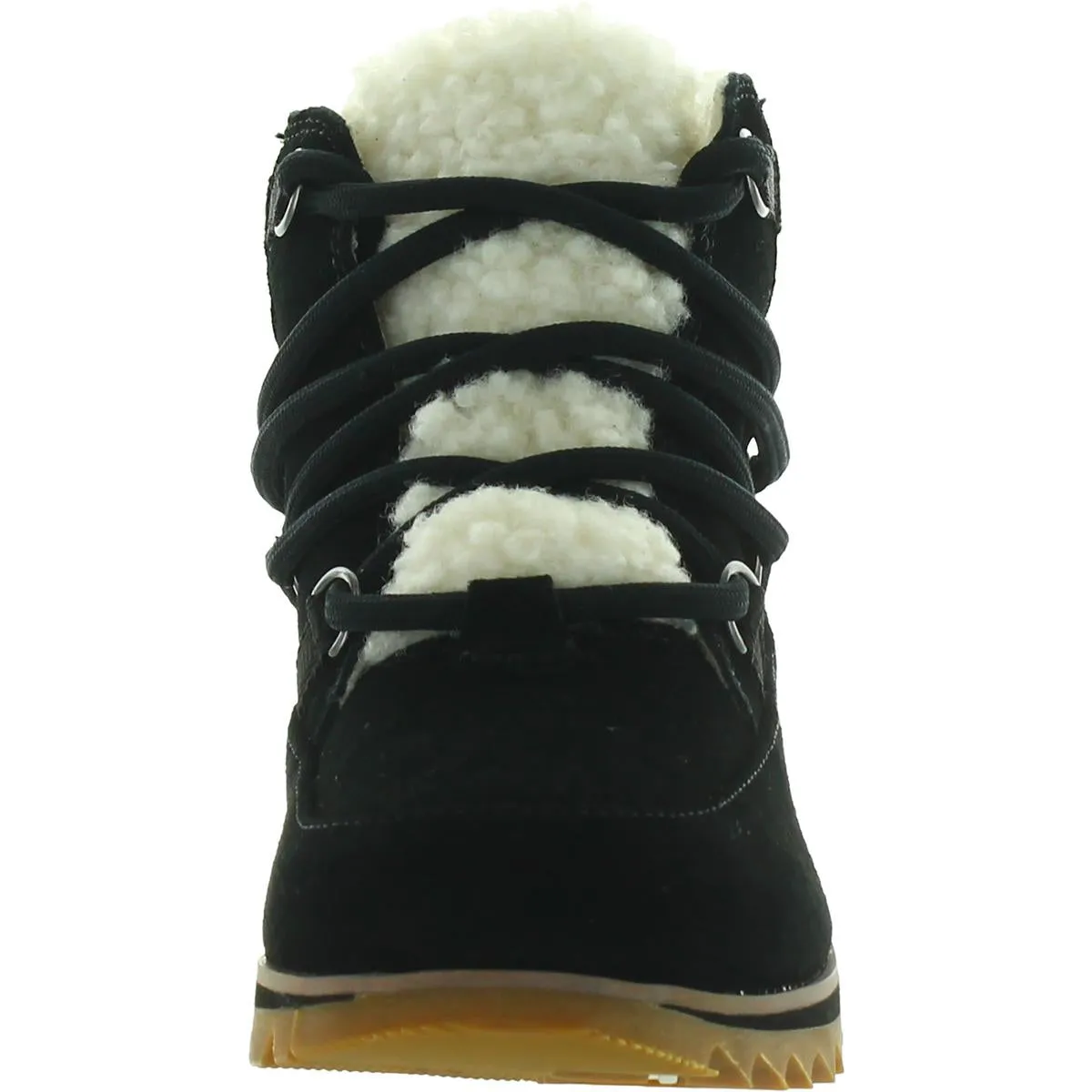 Harlow Lace Cozy Womens Casual Lace-Up Ankle Boots