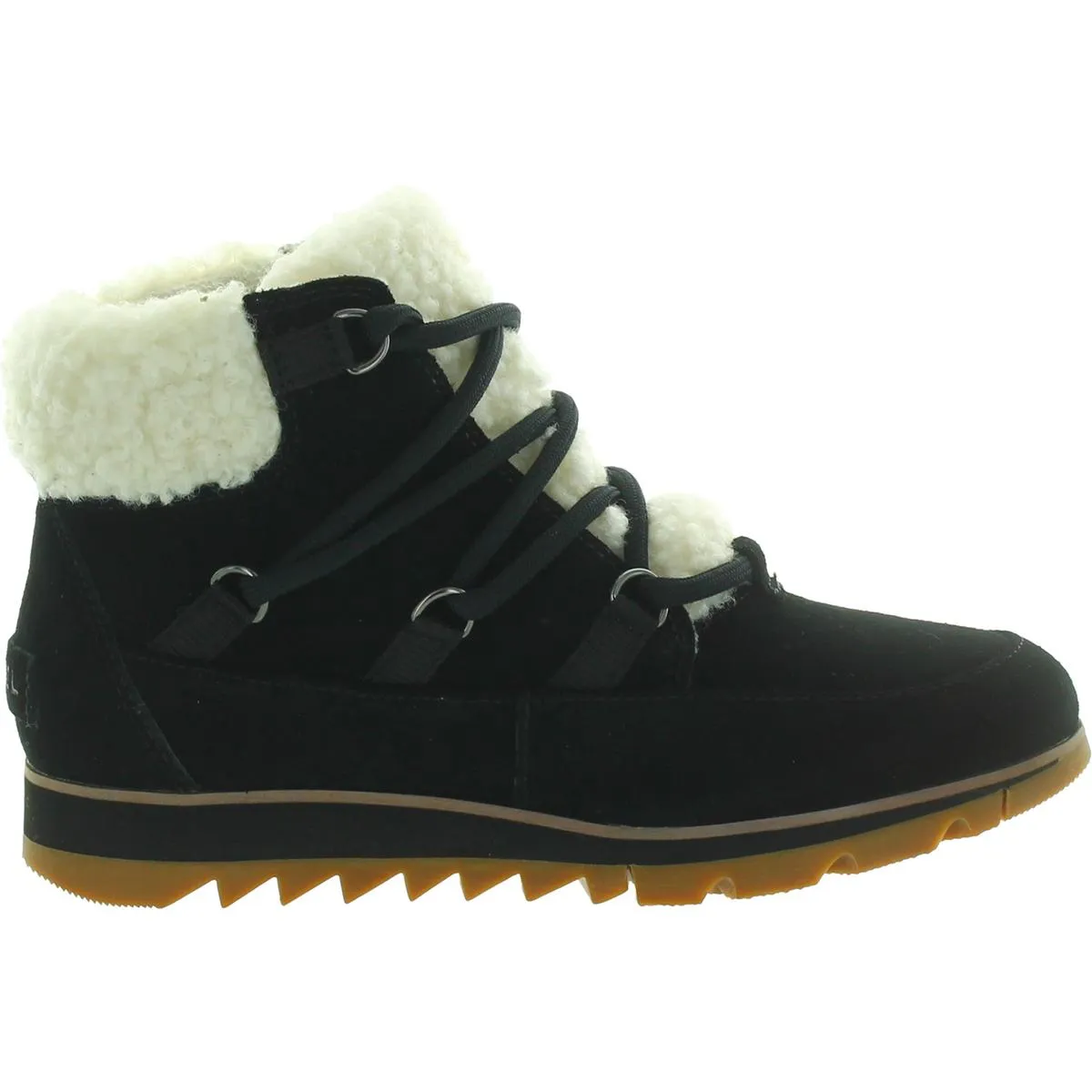 Harlow Lace Cozy Womens Casual Lace-Up Ankle Boots