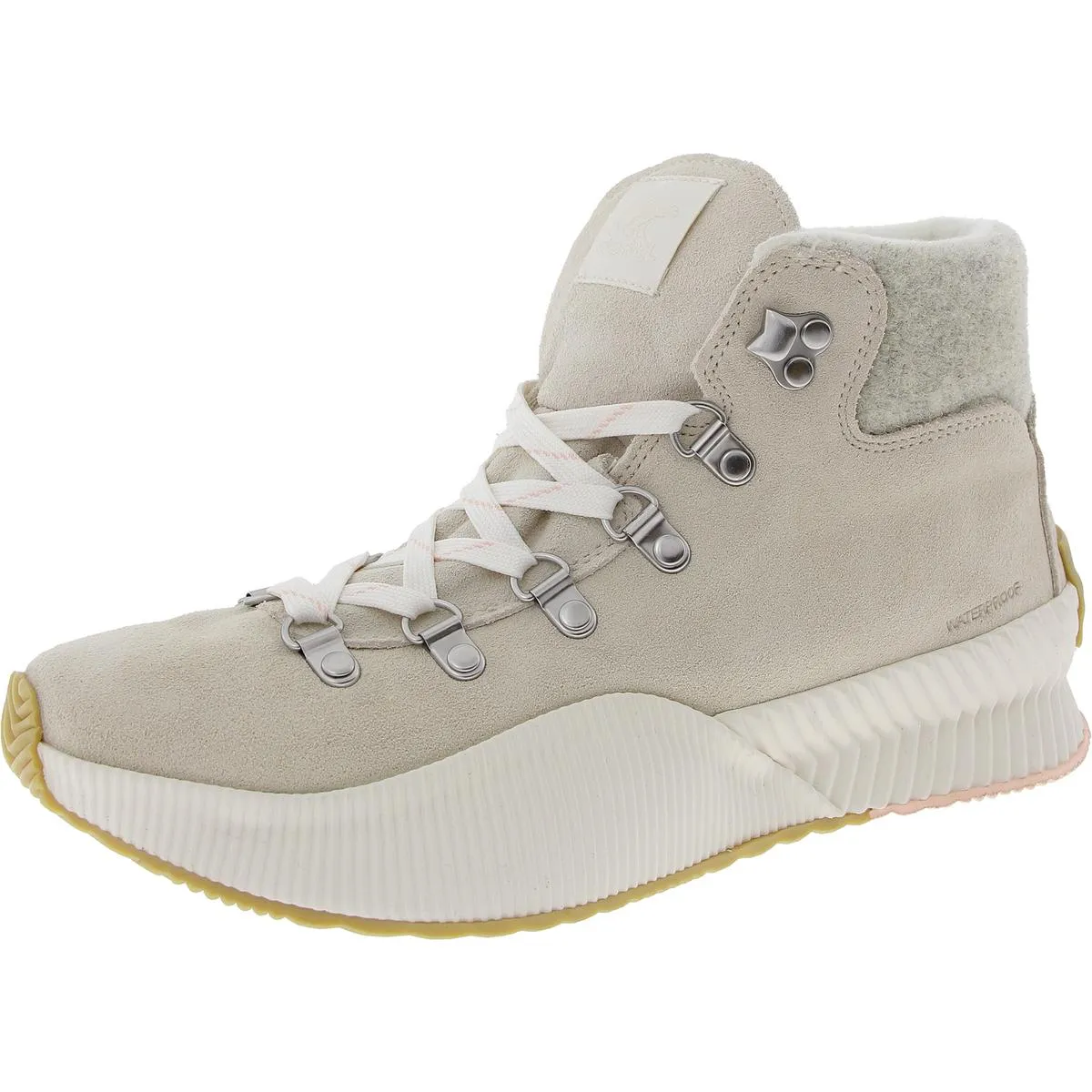 Harlow Lace Cozy Womens Casual Lace-Up Ankle Boots
