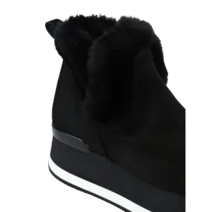 Hogan Faux Fur Trim Booties