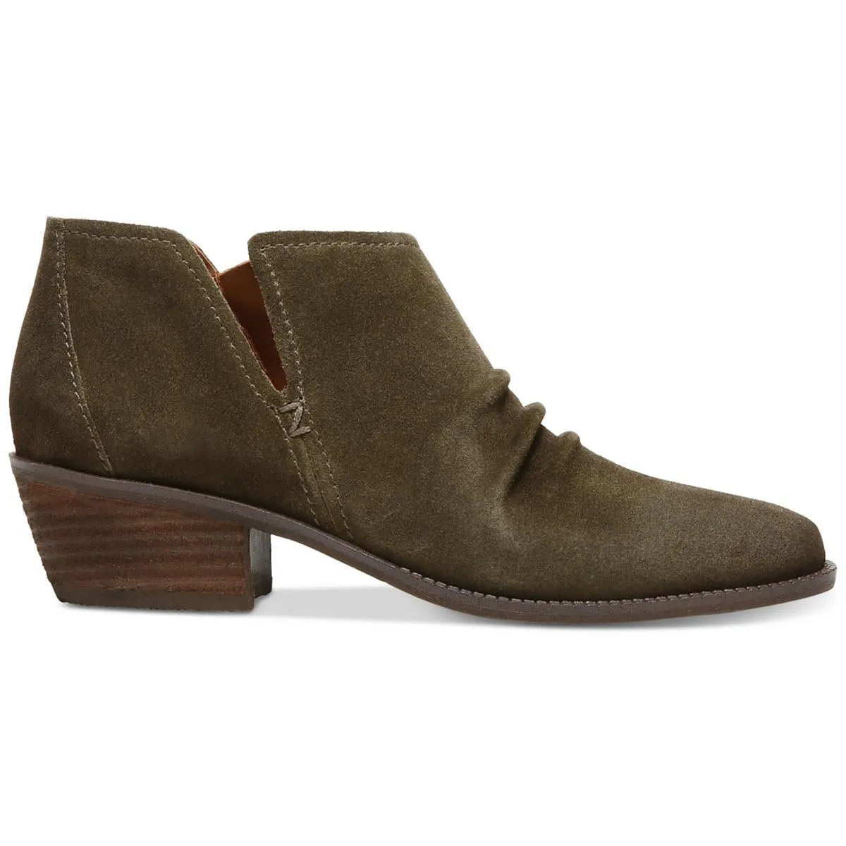 Hope Womens Almond Toe BLock Heel Ankle Boots