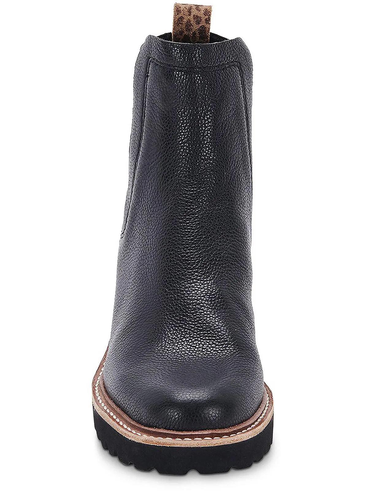 Huey Womens Lugged Sole Lug Sole Ankle Boots