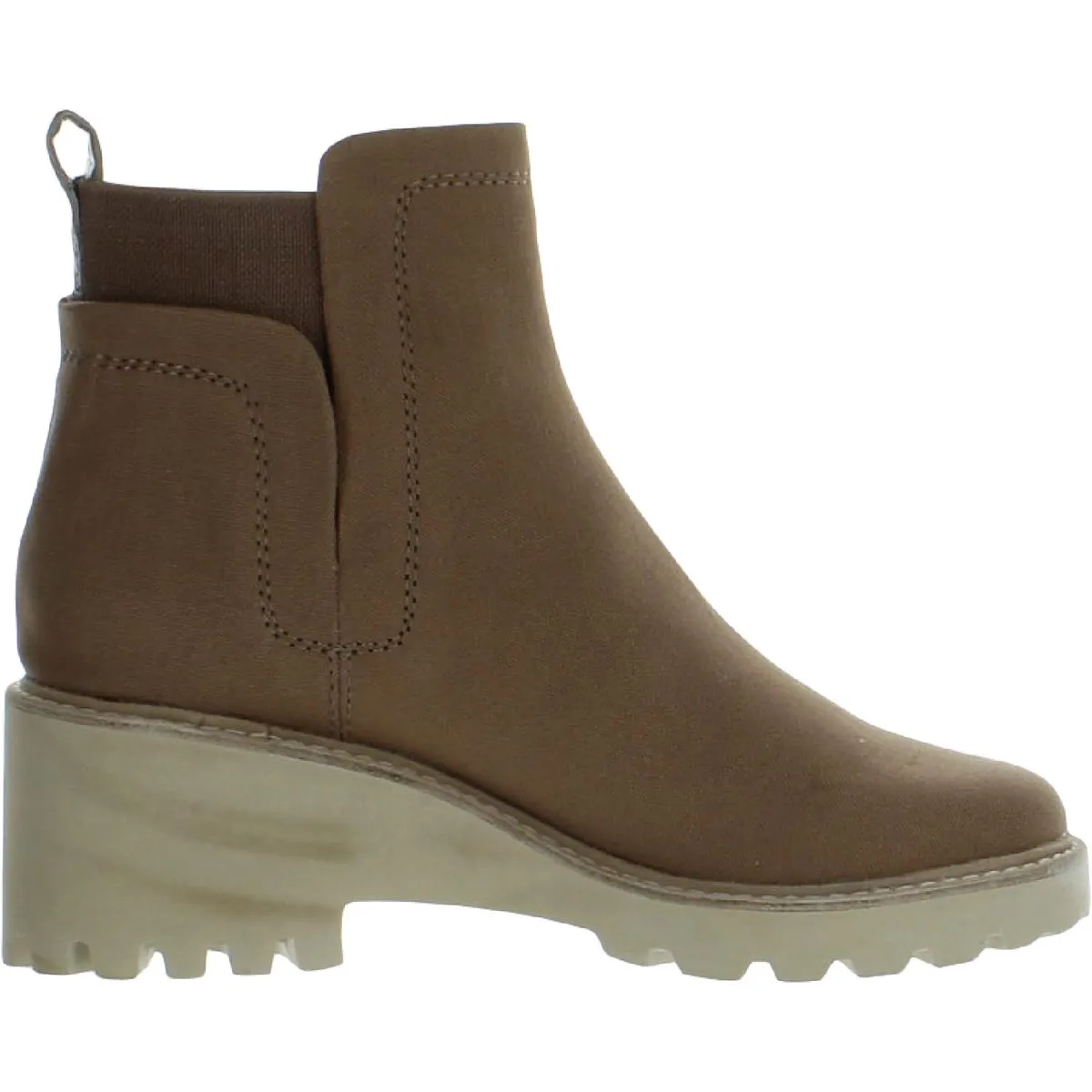 Huey Womens Lugged Sole Lug Sole Ankle Boots