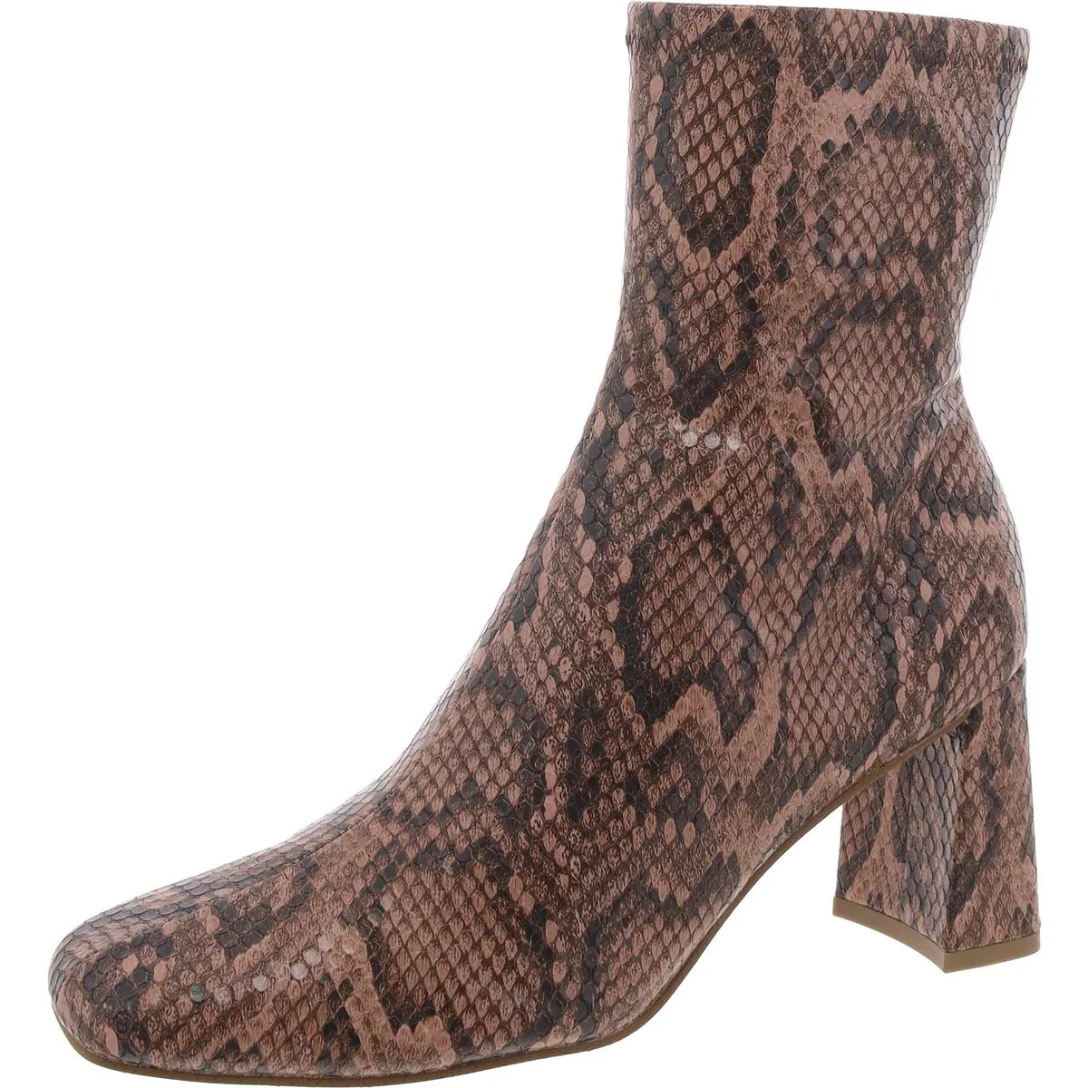 Hush Womens Zipper Ankle Boots
