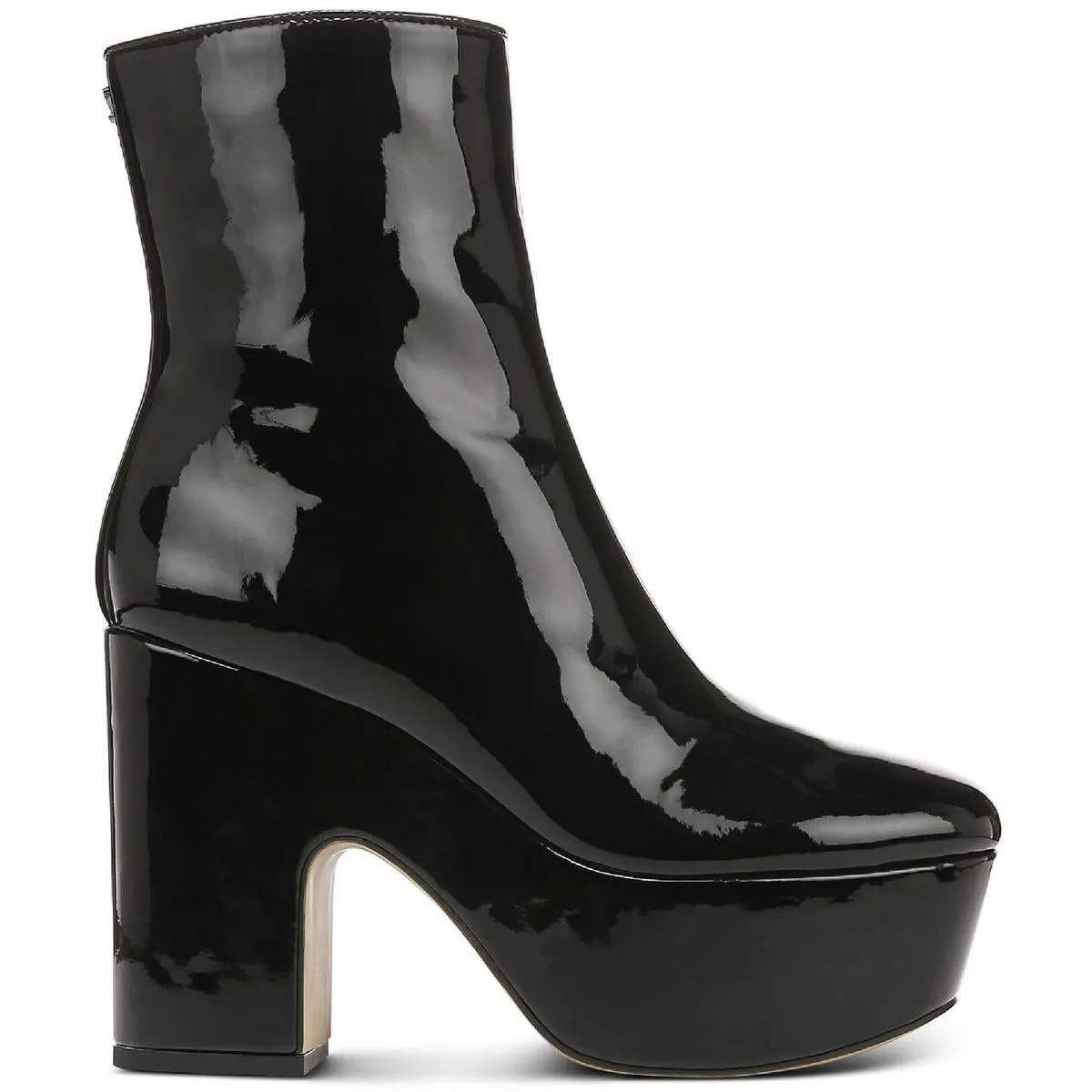 Ilana Womens Block Heel Ankle Boots