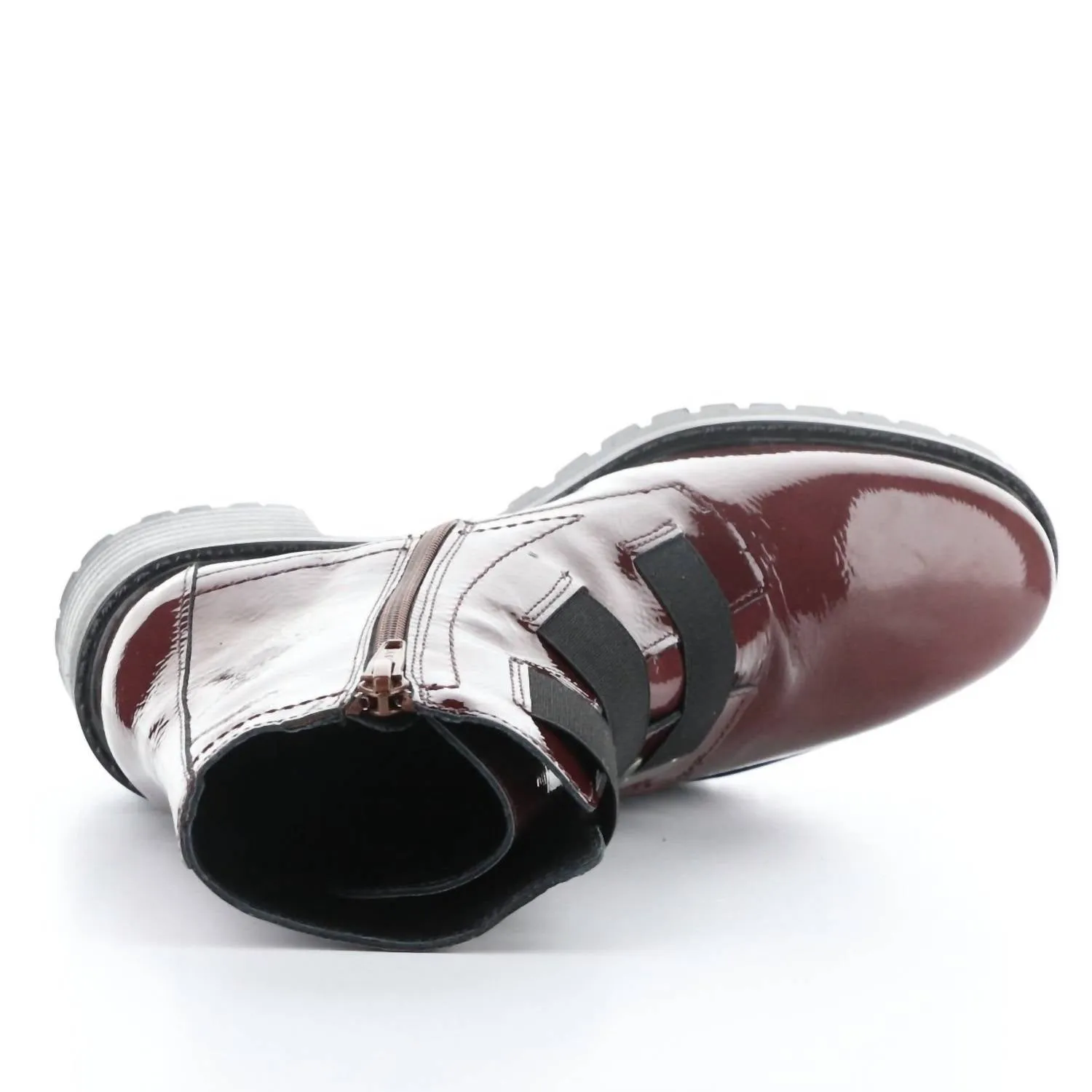 Indie Mosto Boots In Burgundy