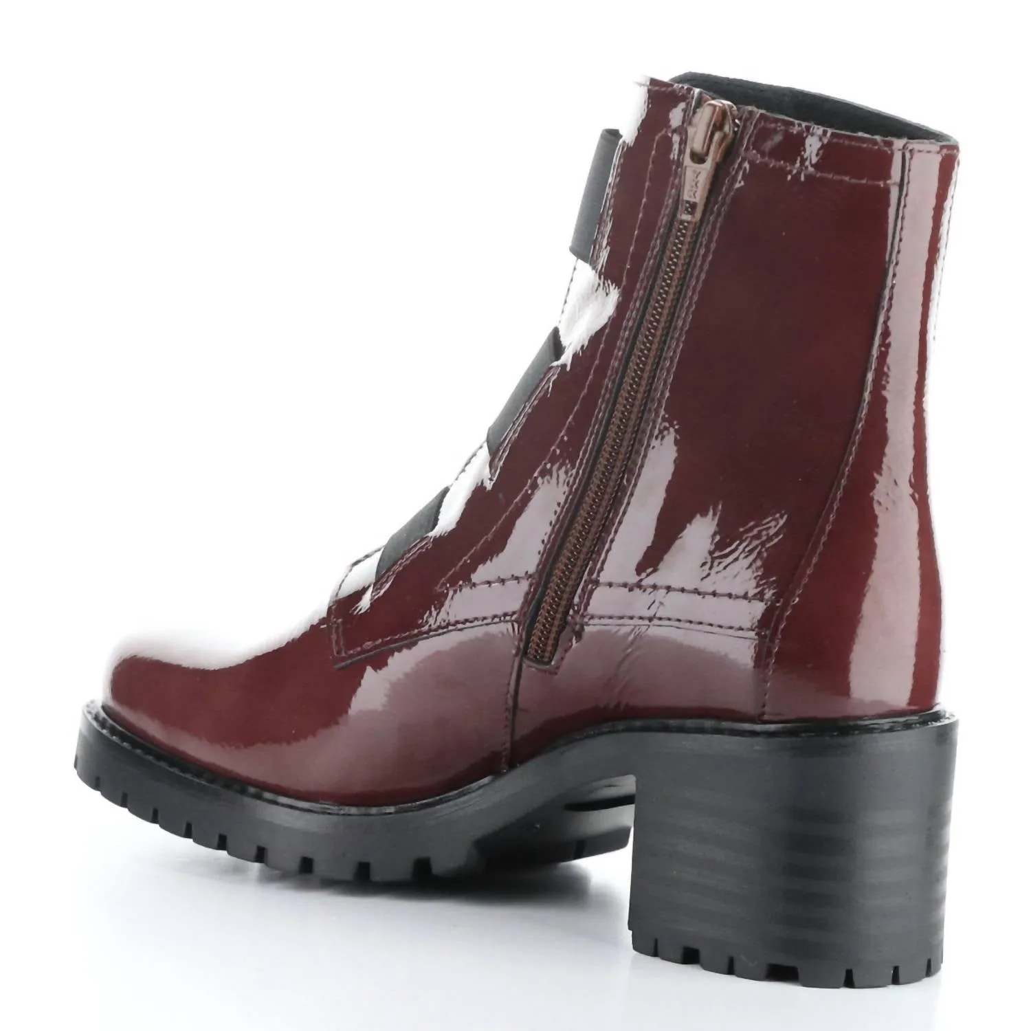 Indie Mosto Boots In Burgundy