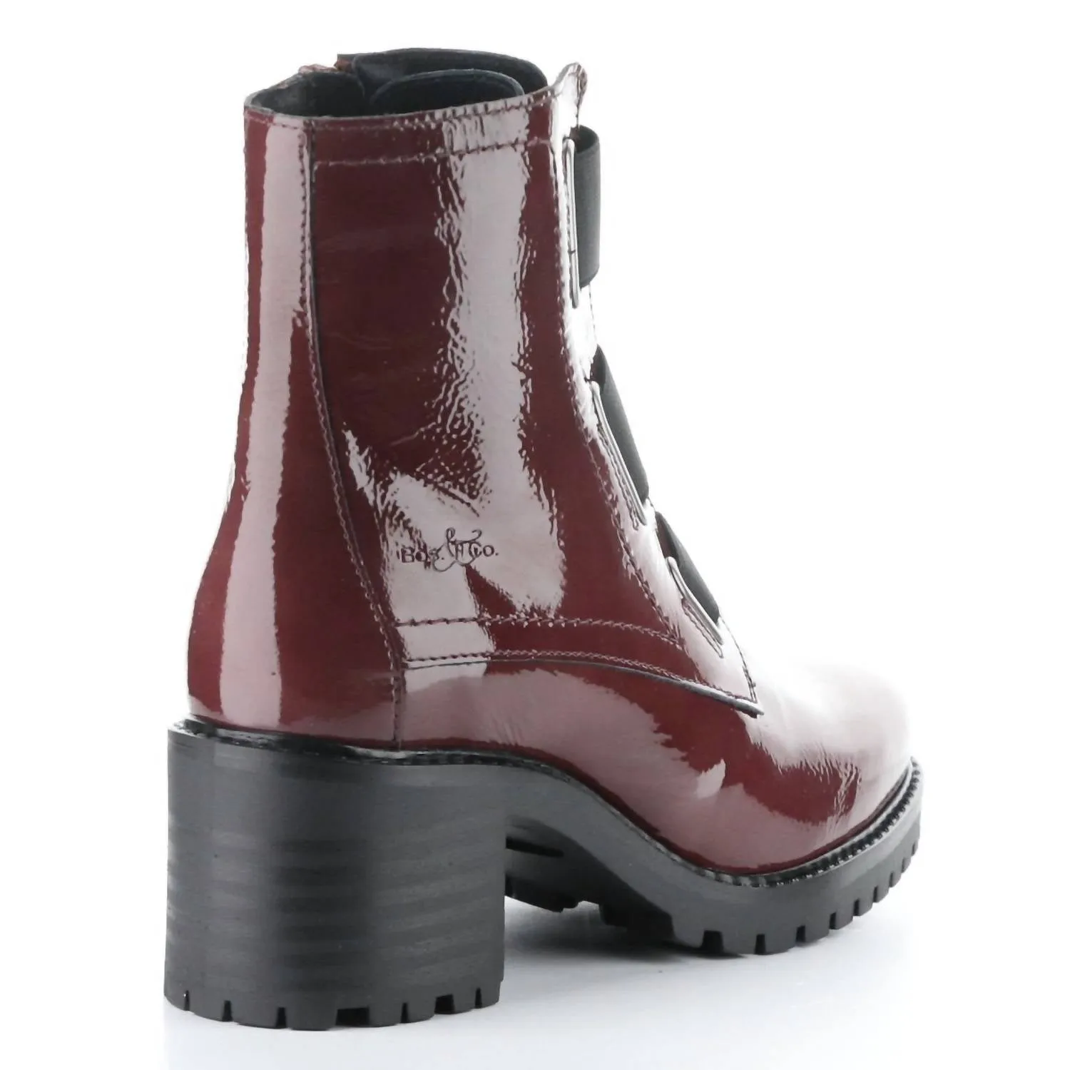 Indie Mosto Boots In Burgundy