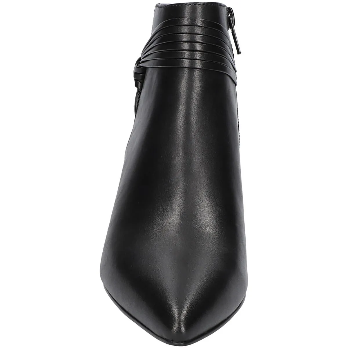 Jani Womens Leather Ankle Booties