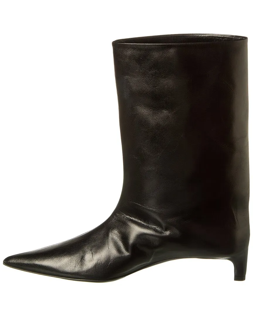 Jil Sander Leather Bootie