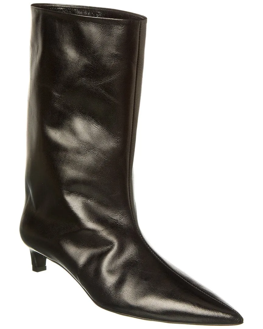Jil Sander Leather Bootie