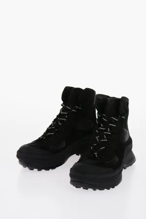 Jil Sander Vibram Sole Suede Trek Booties