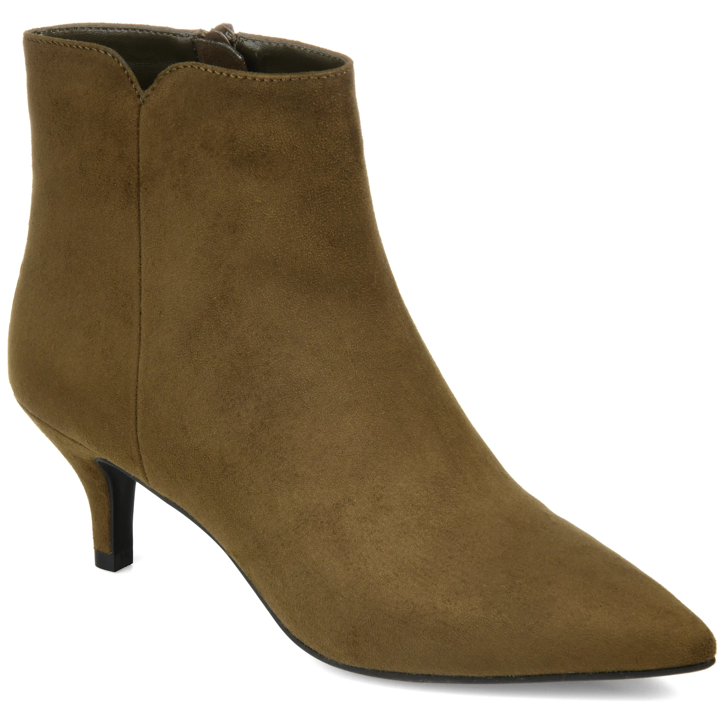 Journee Collection Womens Isobel Inside Zip Stiletto Booties