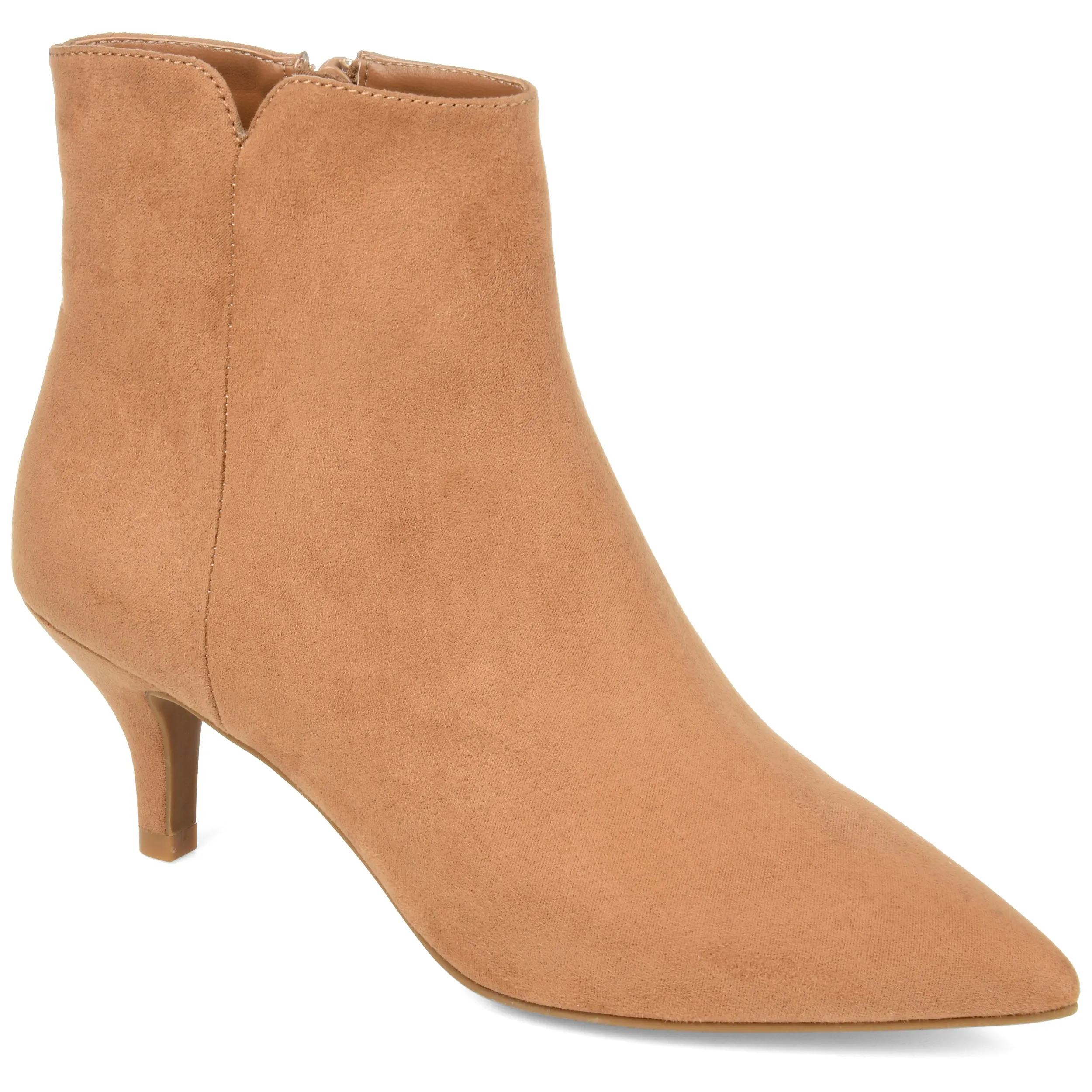 Journee Collection Womens Isobel Inside Zip Stiletto Booties