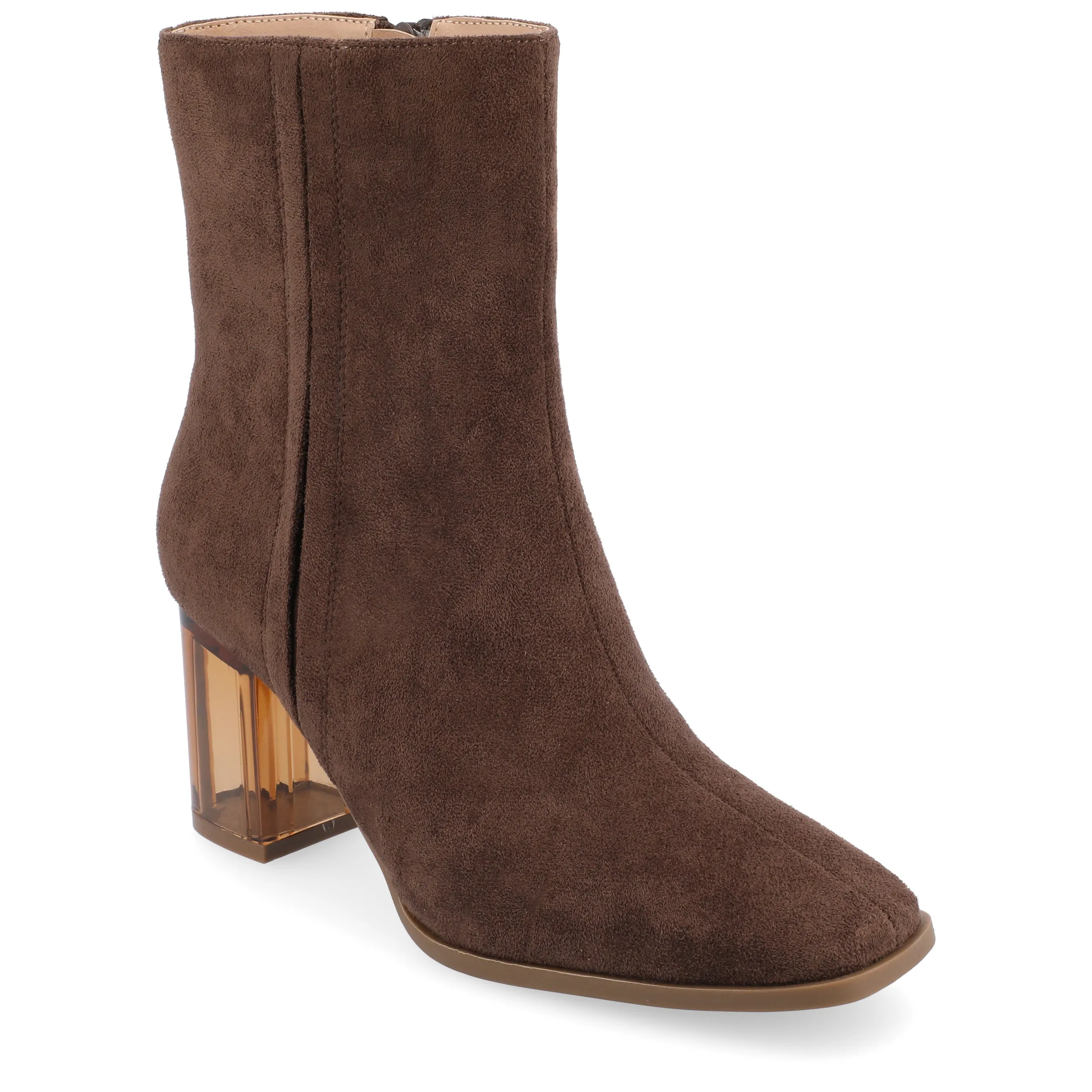 Journee Collection Women's Tru Comfort Foam Clearie Booties