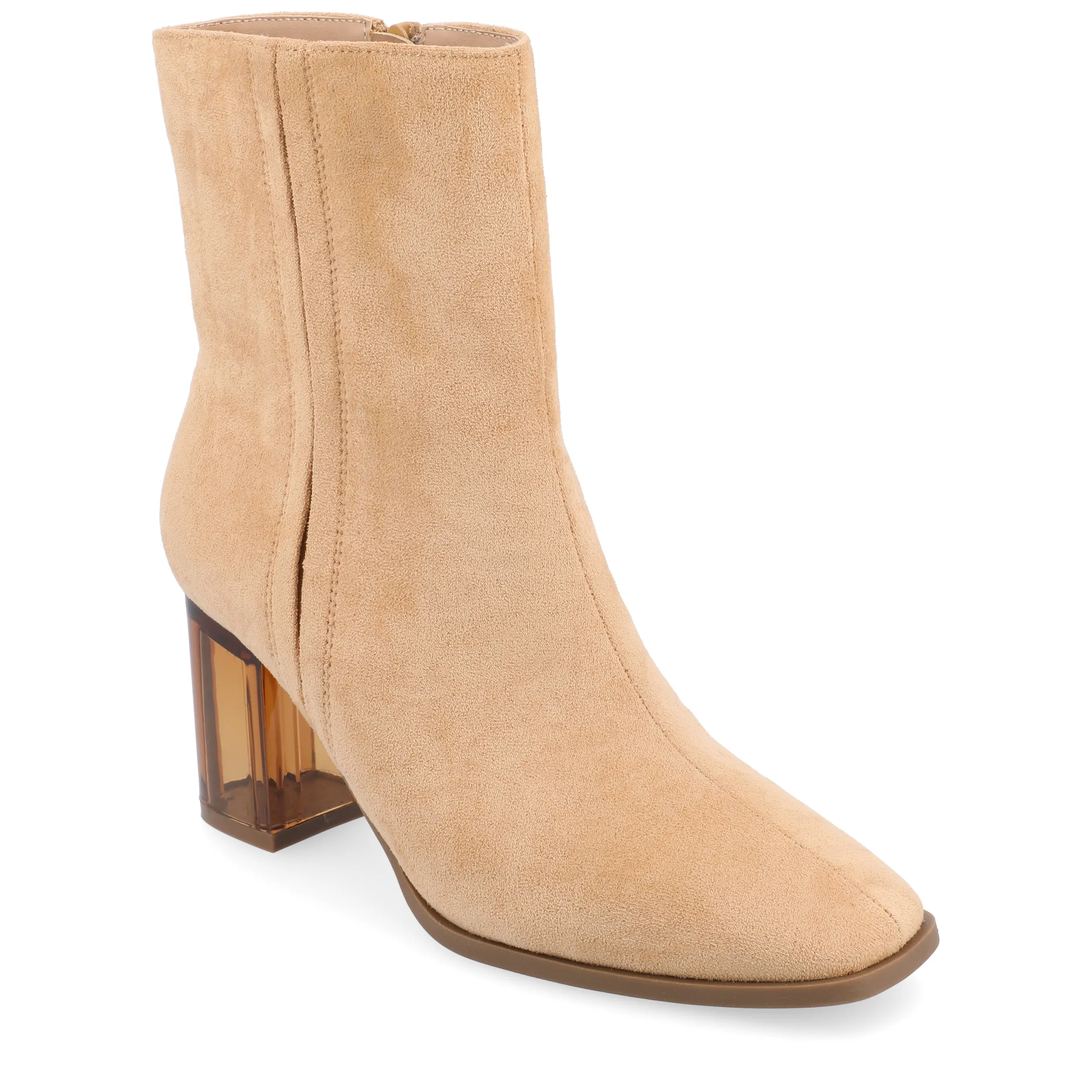 Journee Collection Women's Tru Comfort Foam Clearie Booties