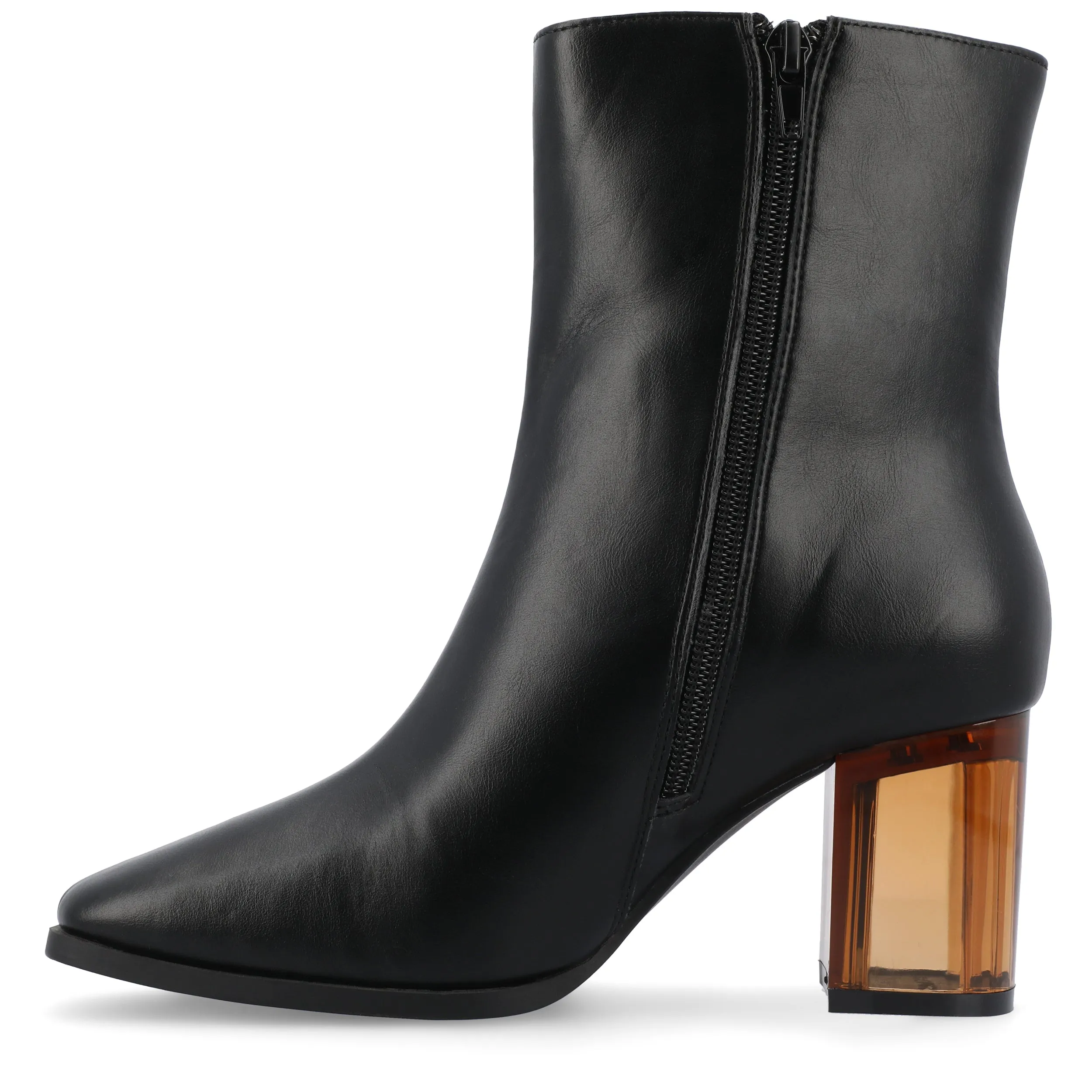 Journee Collection Women's Tru Comfort Foam Clearie Booties