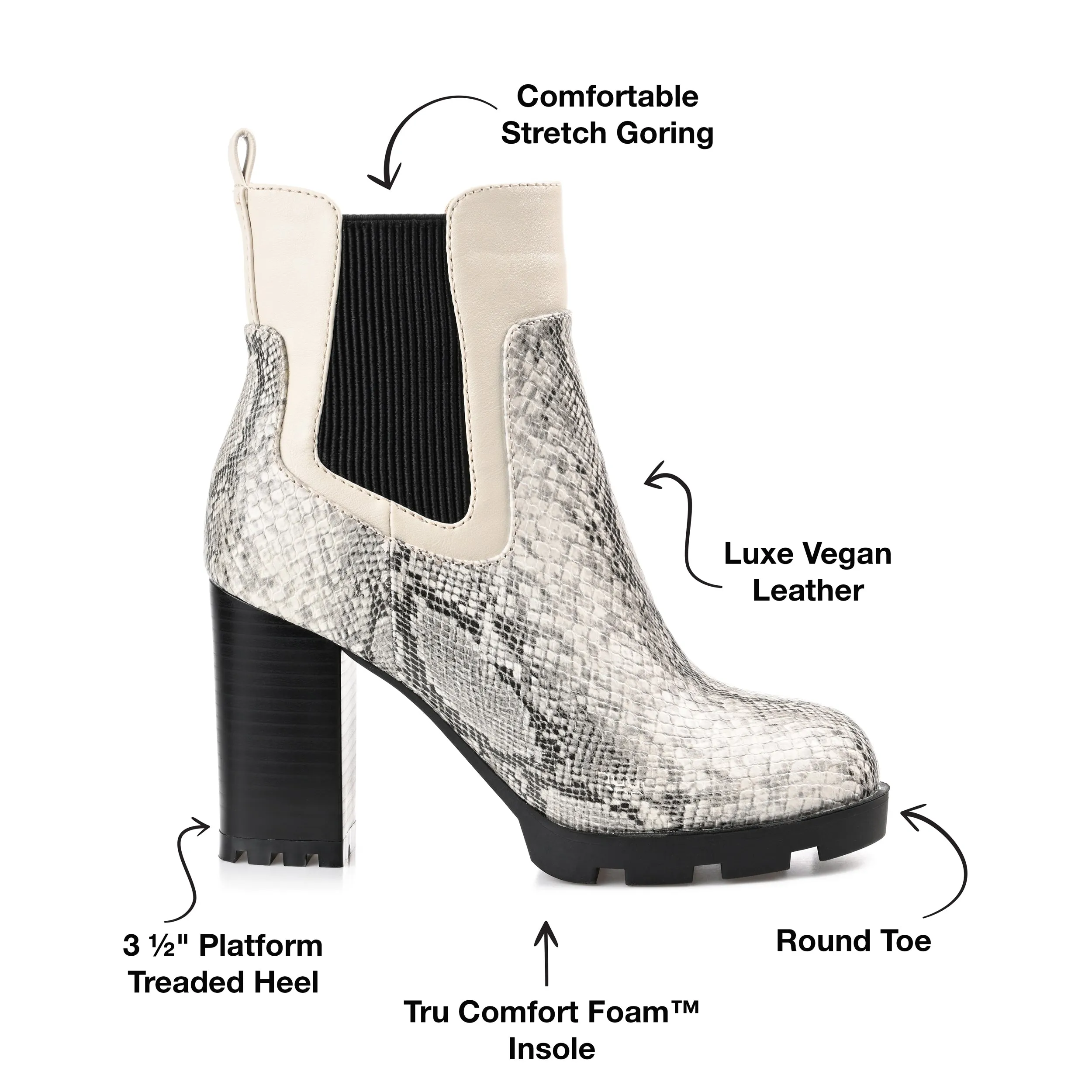 Journee Collection Women's Tru Comfort Foam Islana Bootie
