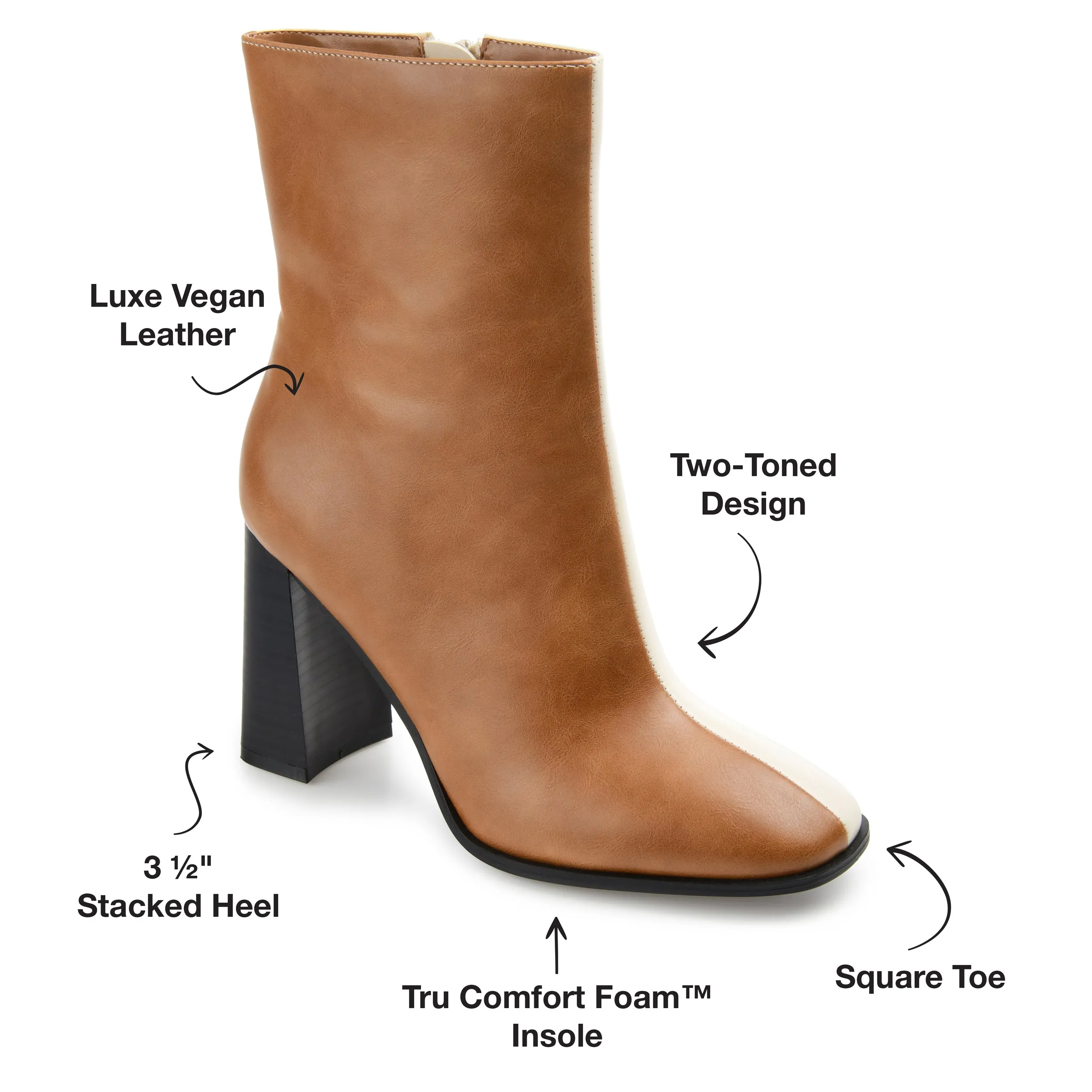 Journee Collection Women's Tru Comfort Foam January Bootie