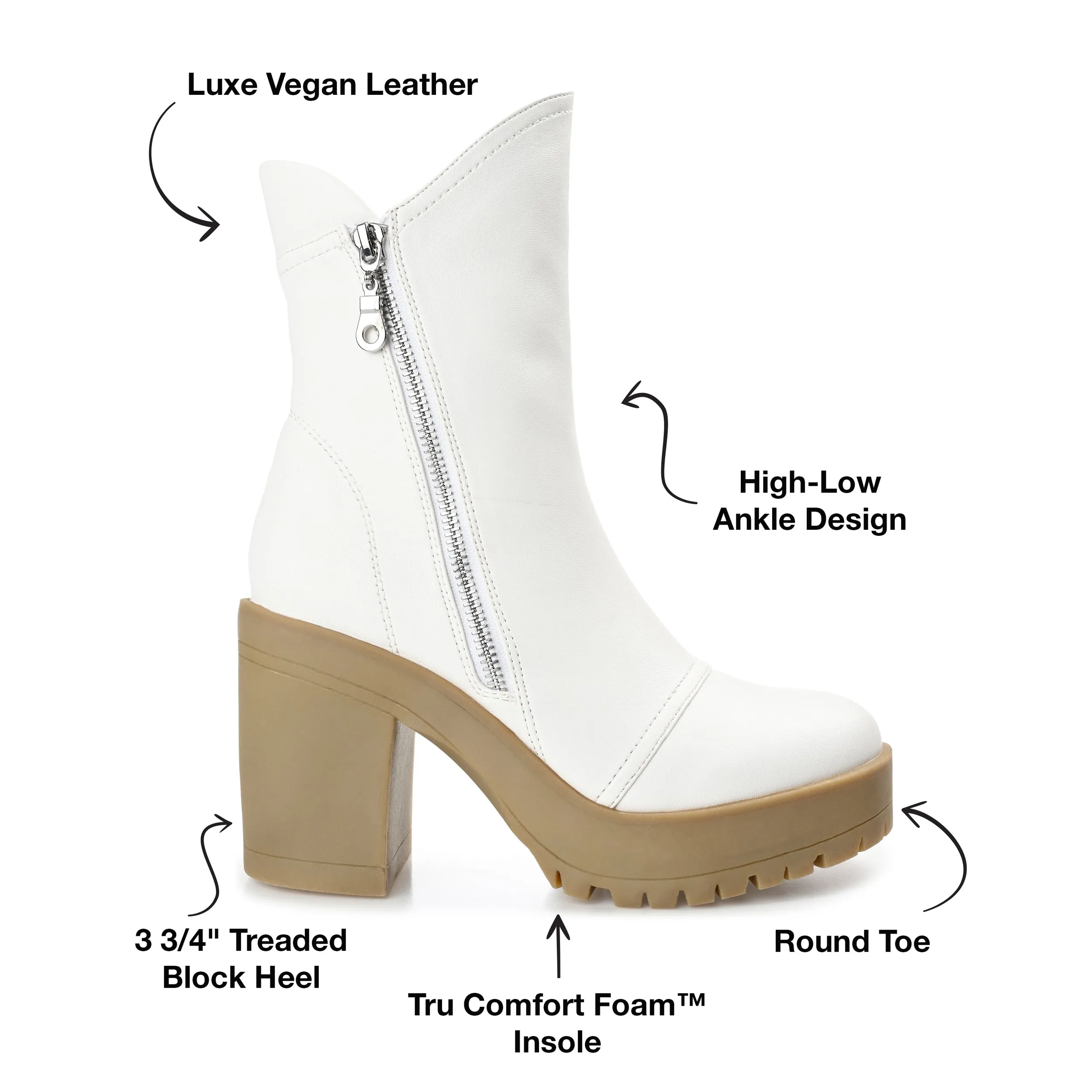 Journee Collection Women's Tru Comfort Foam Jaquie Bootie