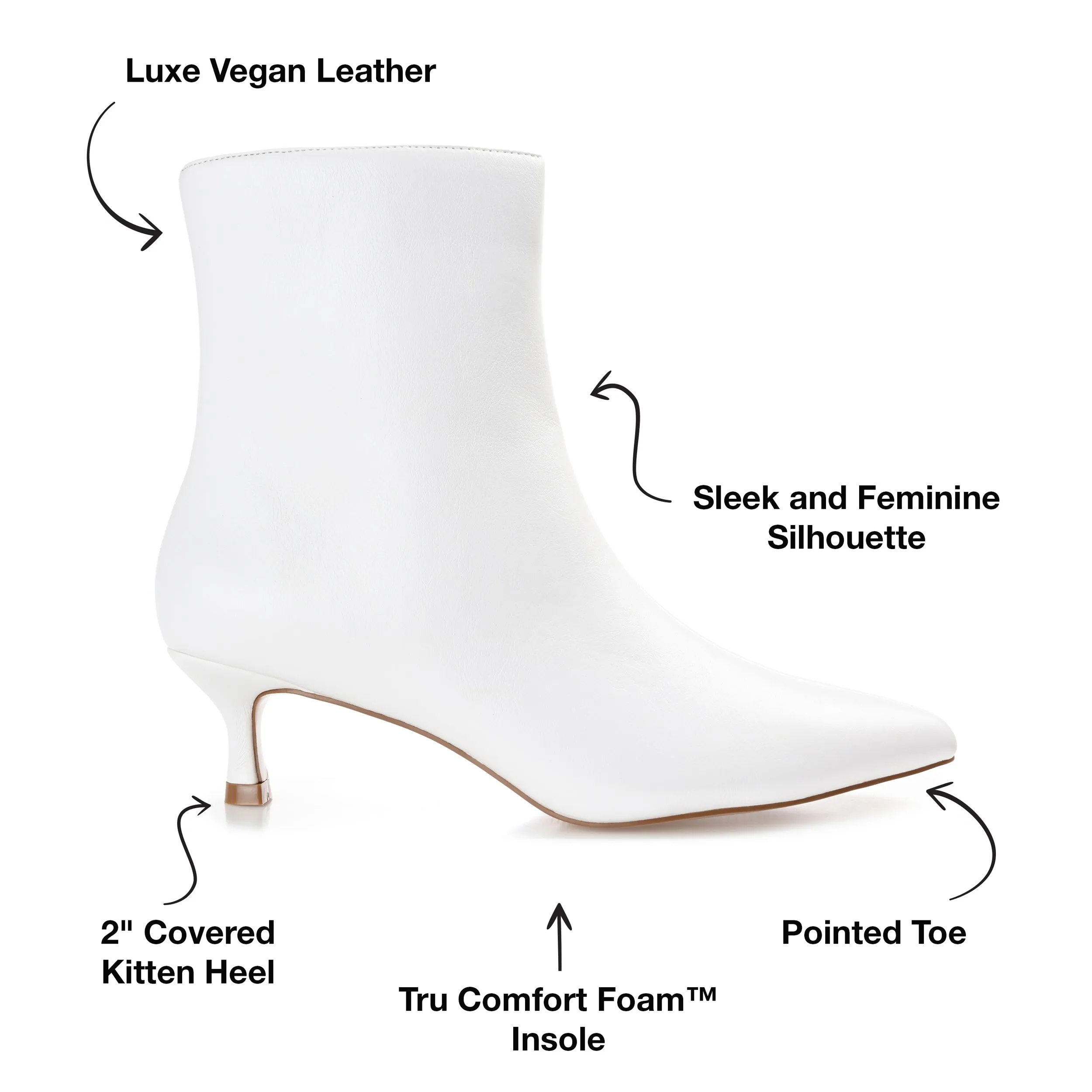 Journee Collection Women's Tru Comfort Foam Wide Width Arely Bootie