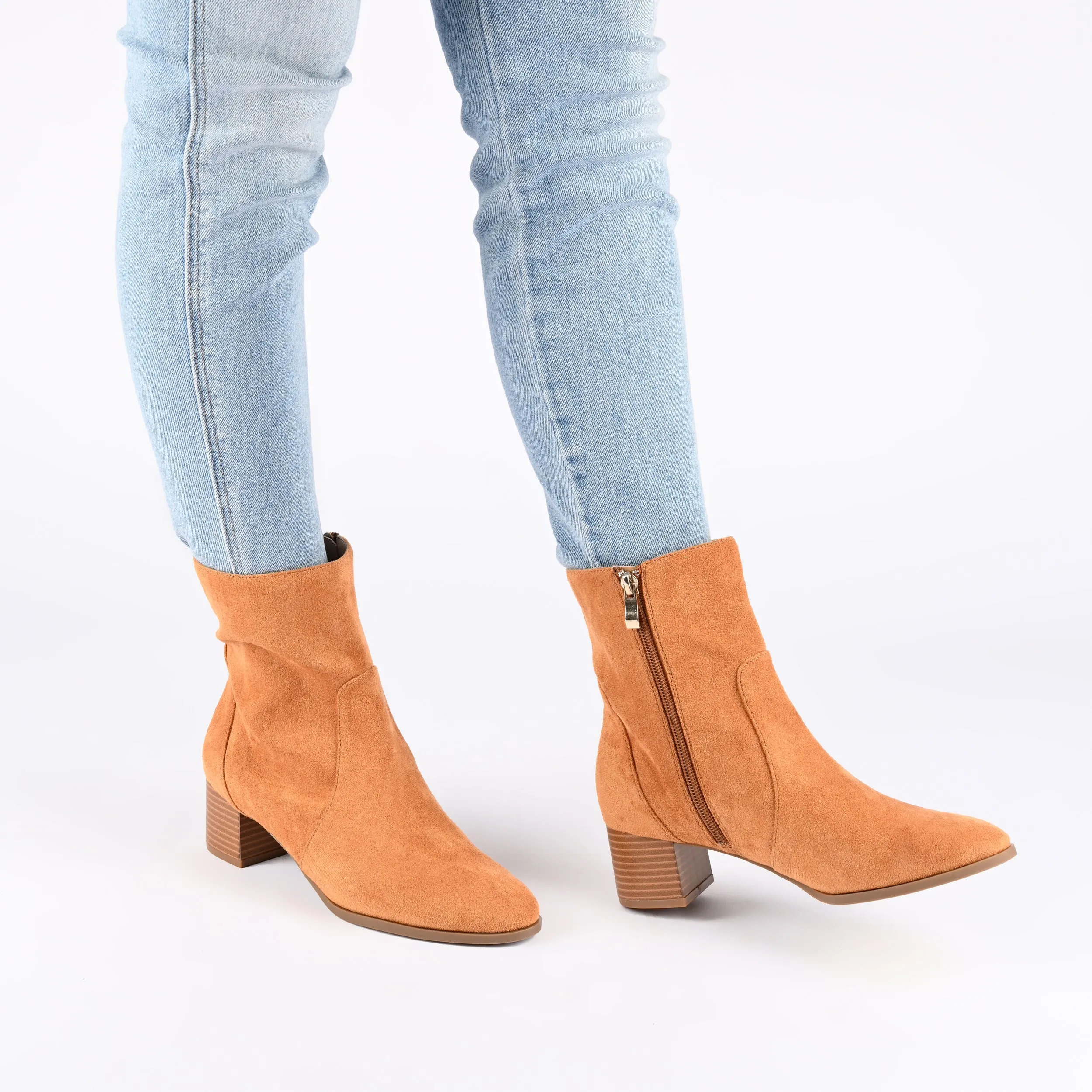 Journee Collection Women's Tru Comfort Foam Wide Width Hayven Booties