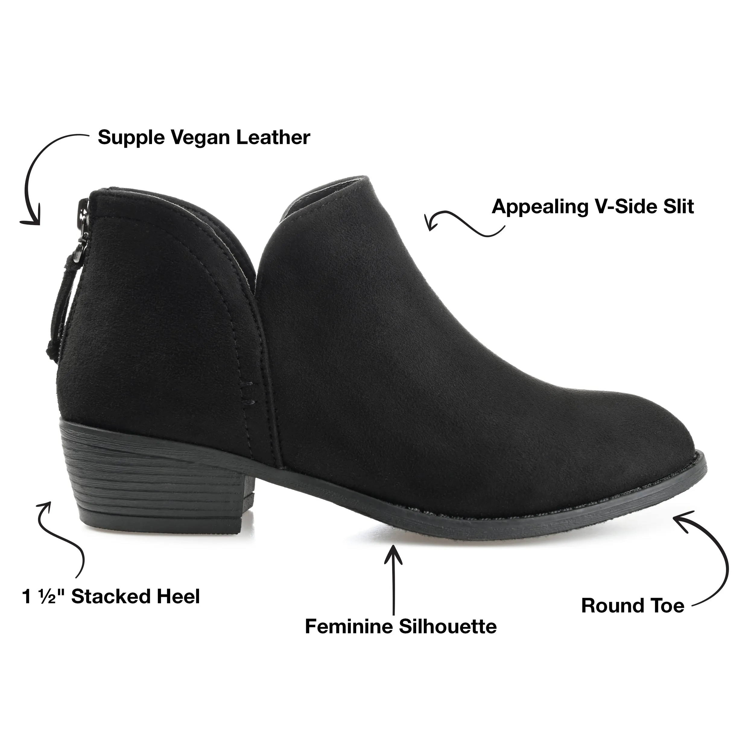Journee Collection Women's Wide Width Livvy Bootie