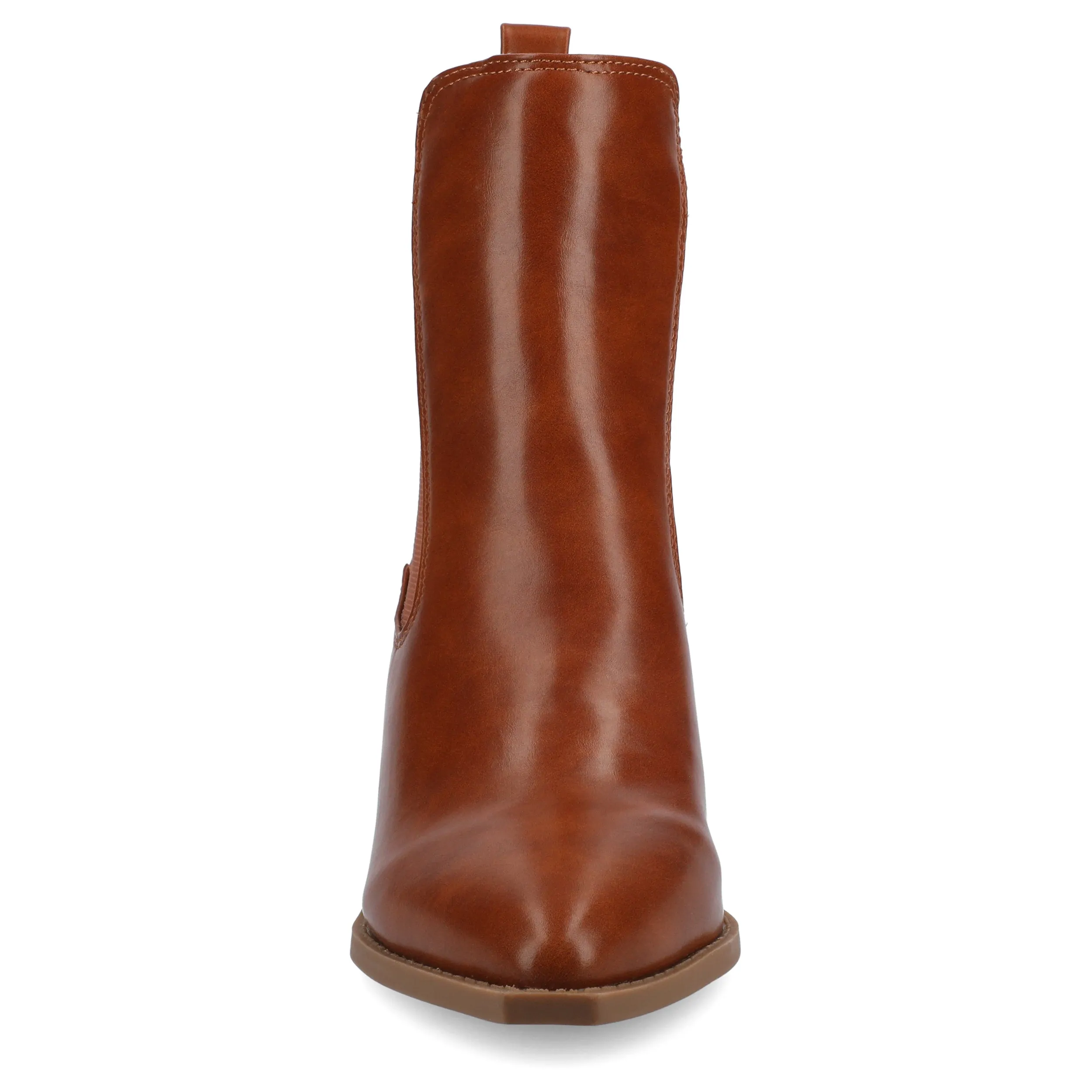 Journee Womens Rosemary Western Chelsea Booties