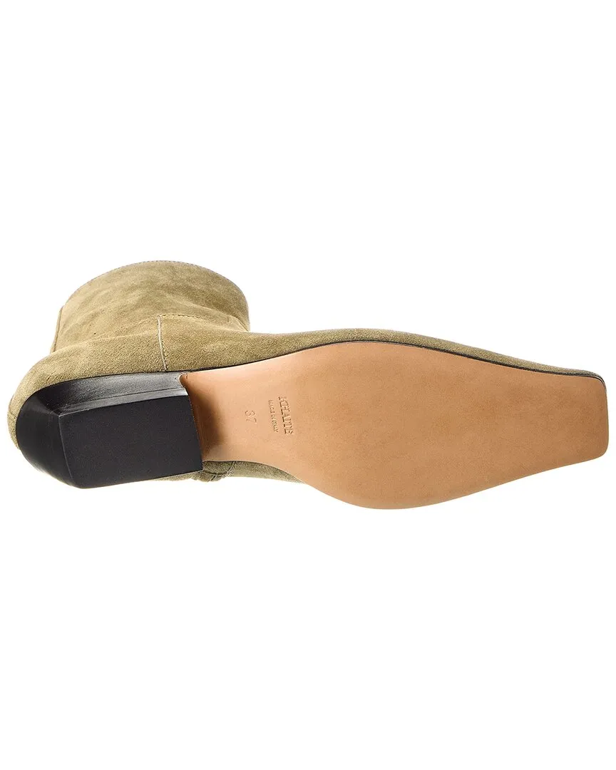 KHAITE Marfa Suede Bootie