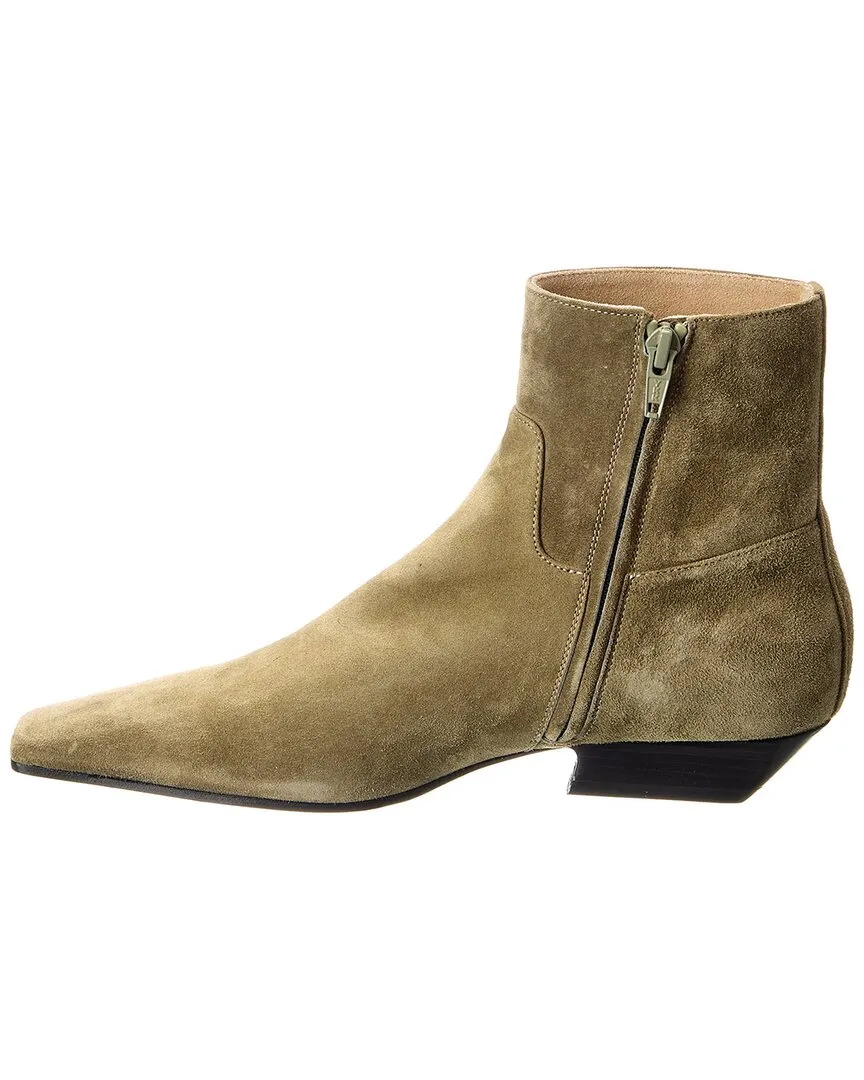 KHAITE Marfa Suede Bootie