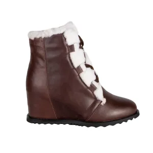 Ladies Amora Boot In Burnish Brown