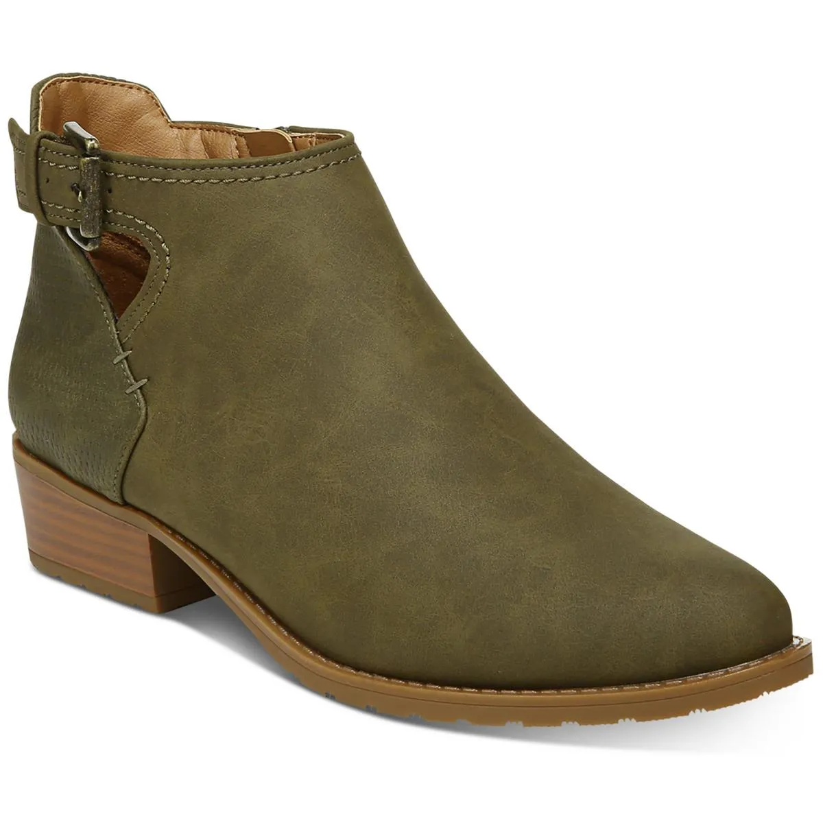 Mabel  Womens Slip On Pointed Toe Booties