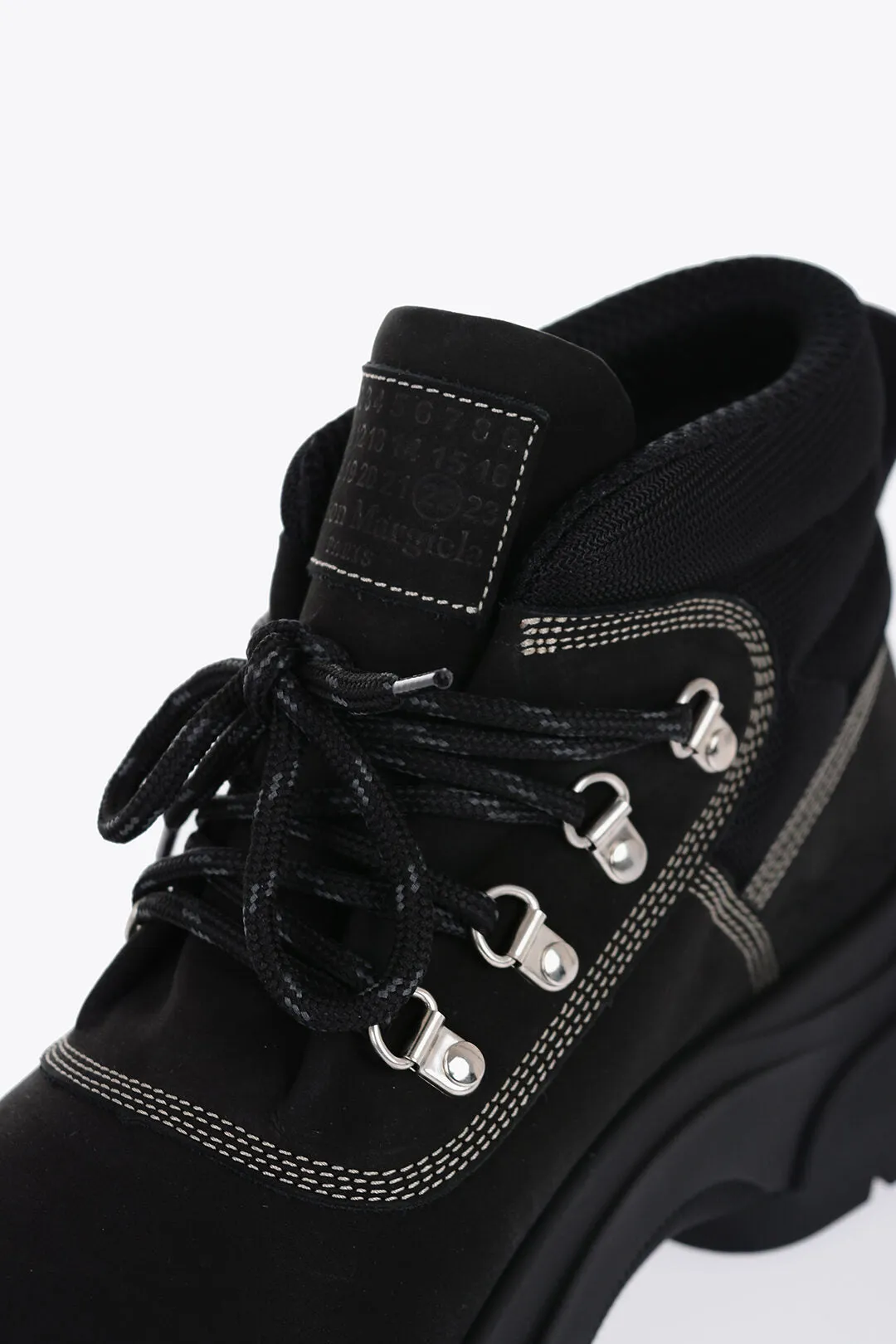 Maison Margiela Leather Hiking Boots