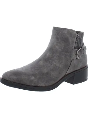 Marconi Womens Faux Leather Booties Ankle Boots