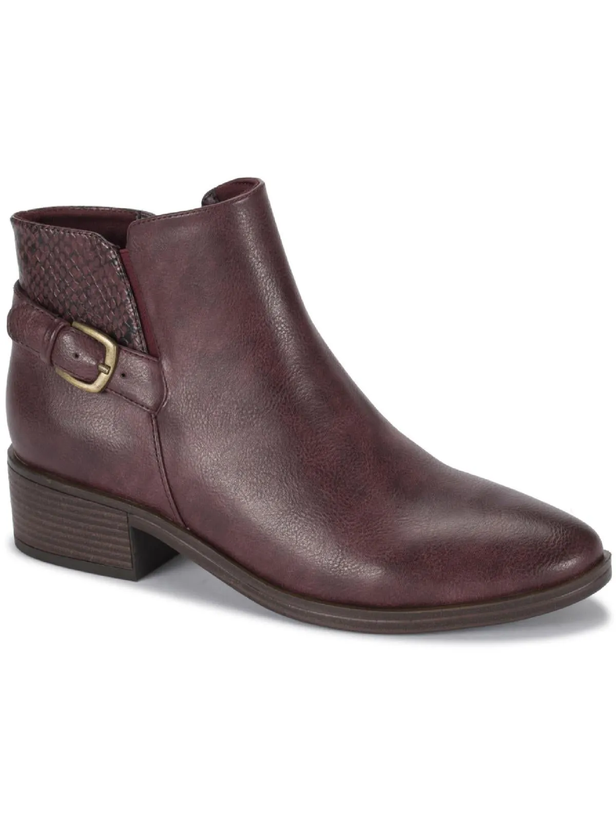 Marconi Womens Faux Leather Booties Ankle Boots