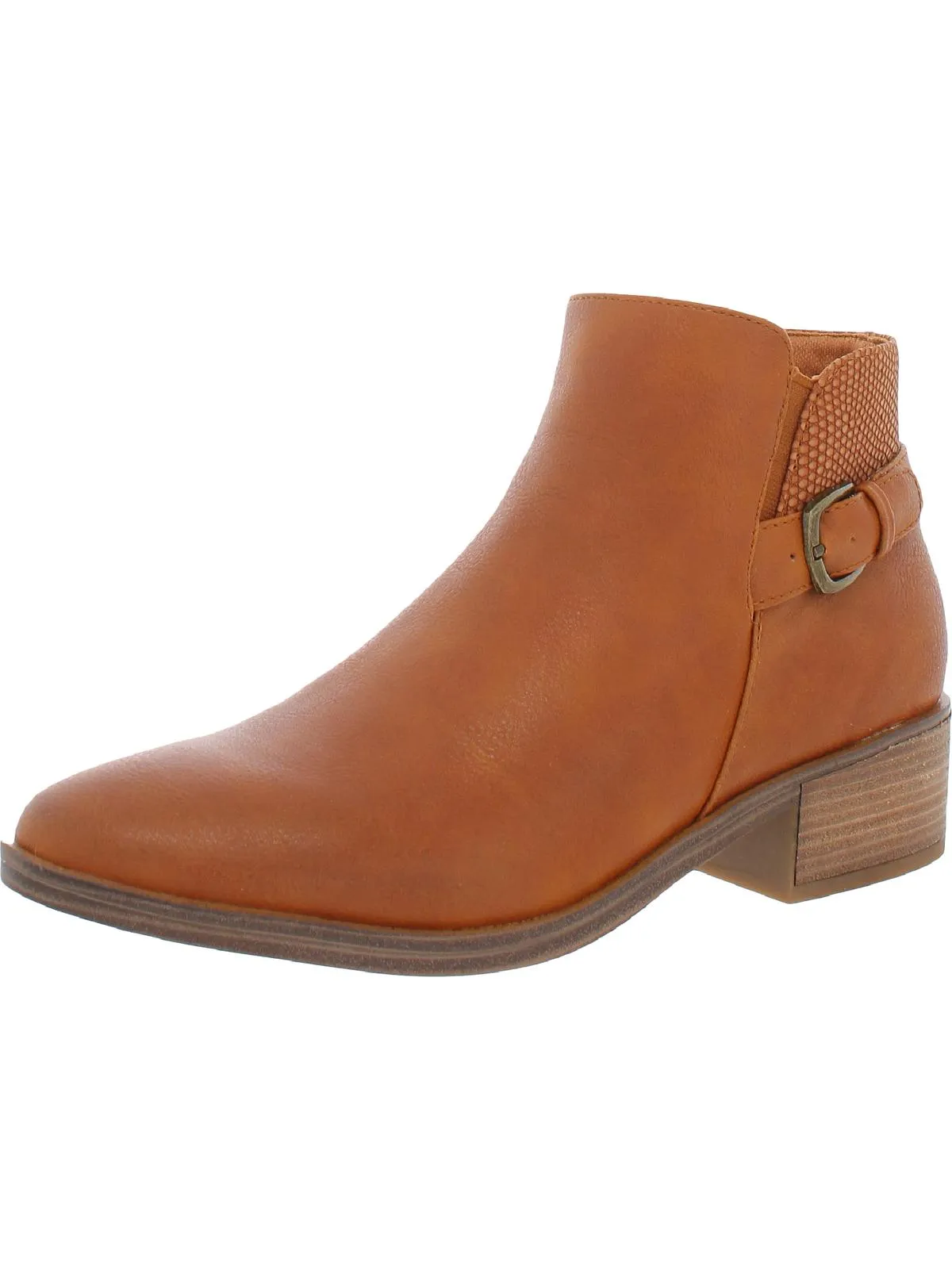 Marconi Womens Faux Leather Booties Ankle Boots