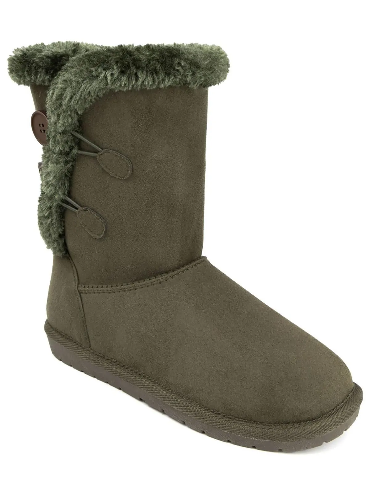 Marty Womens Faux Fur Lined Comfort Booties